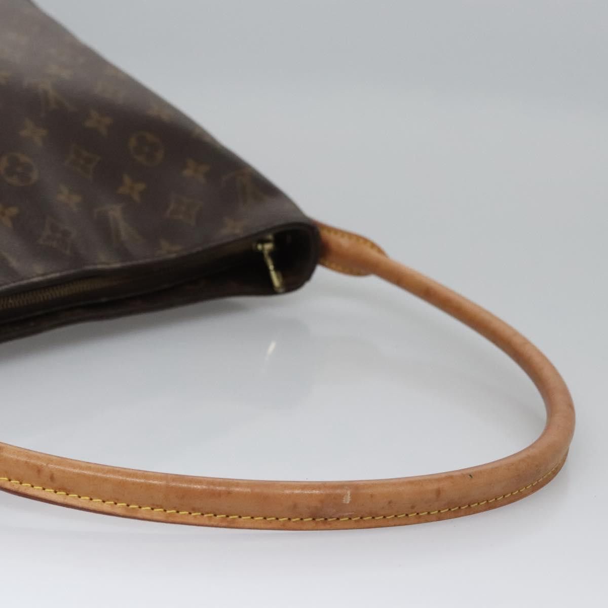 Louis Vuitton Looping Gm Brown Canvas Shoulder Bag (Pre-Owned) Size ONE SIZE - 5 Thumbnail