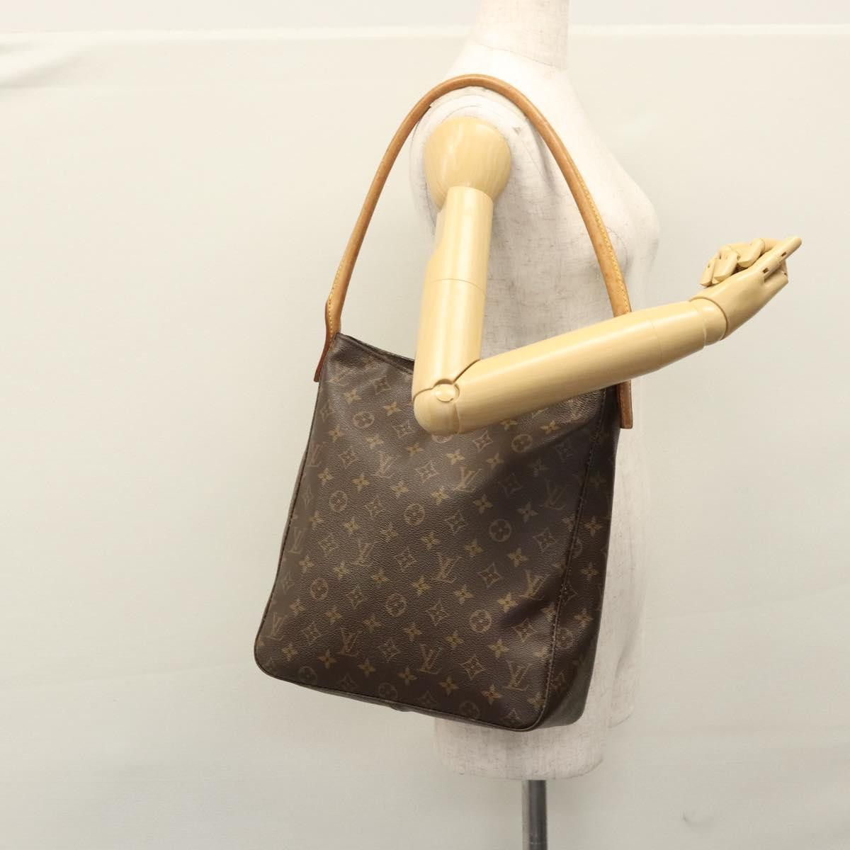 Louis Vuitton Looping Gm Brown Canvas Shoulder Bag (Pre-Owned) Size ONE SIZE - 15 Thumbnail