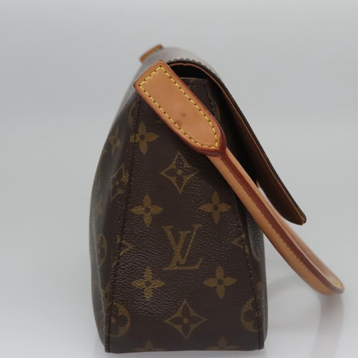 Louis Vuitton Mini Looping Brown Canvas Shoulder Bag (Pre-Owned) Size ONE SIZE - 4 Thumbnail