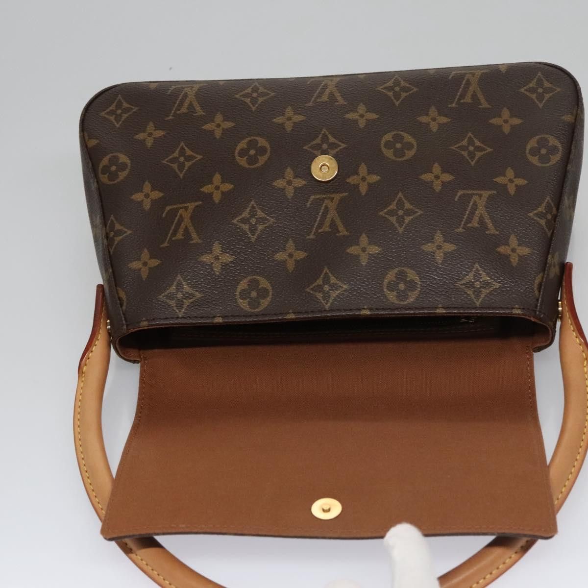 Louis Vuitton Mini Looping Brown Canvas Shoulder Bag (Pre-Owned) Size ONE SIZE - 19 Thumbnail