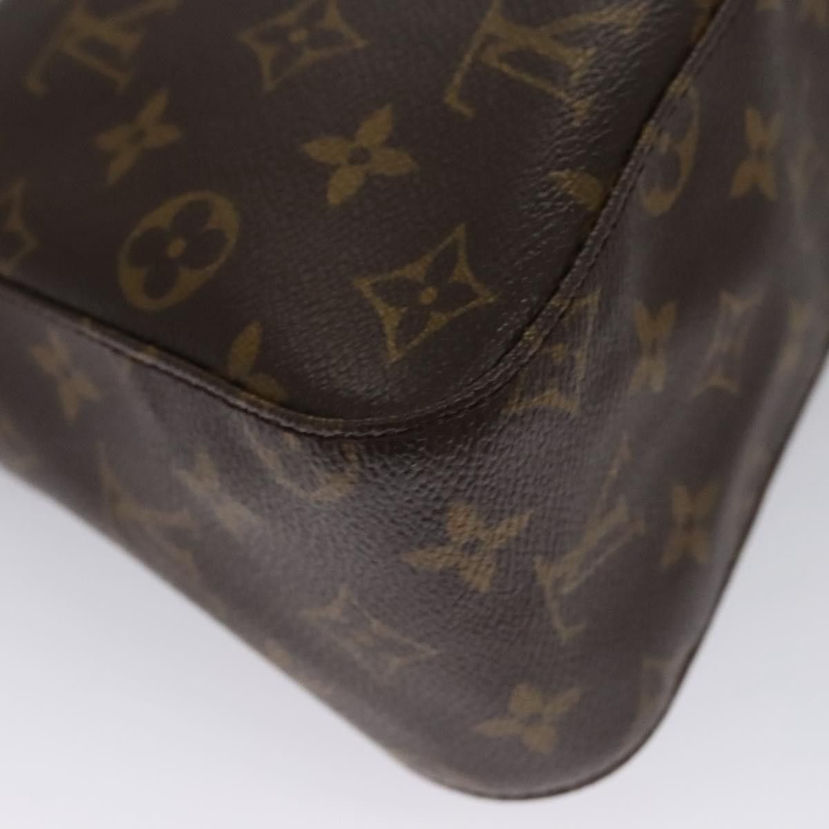 Louis Vuitton Mini Looping Brown Canvas Shoulder Bag (Pre-Owned) Size ONE SIZE - 9 Thumbnail
