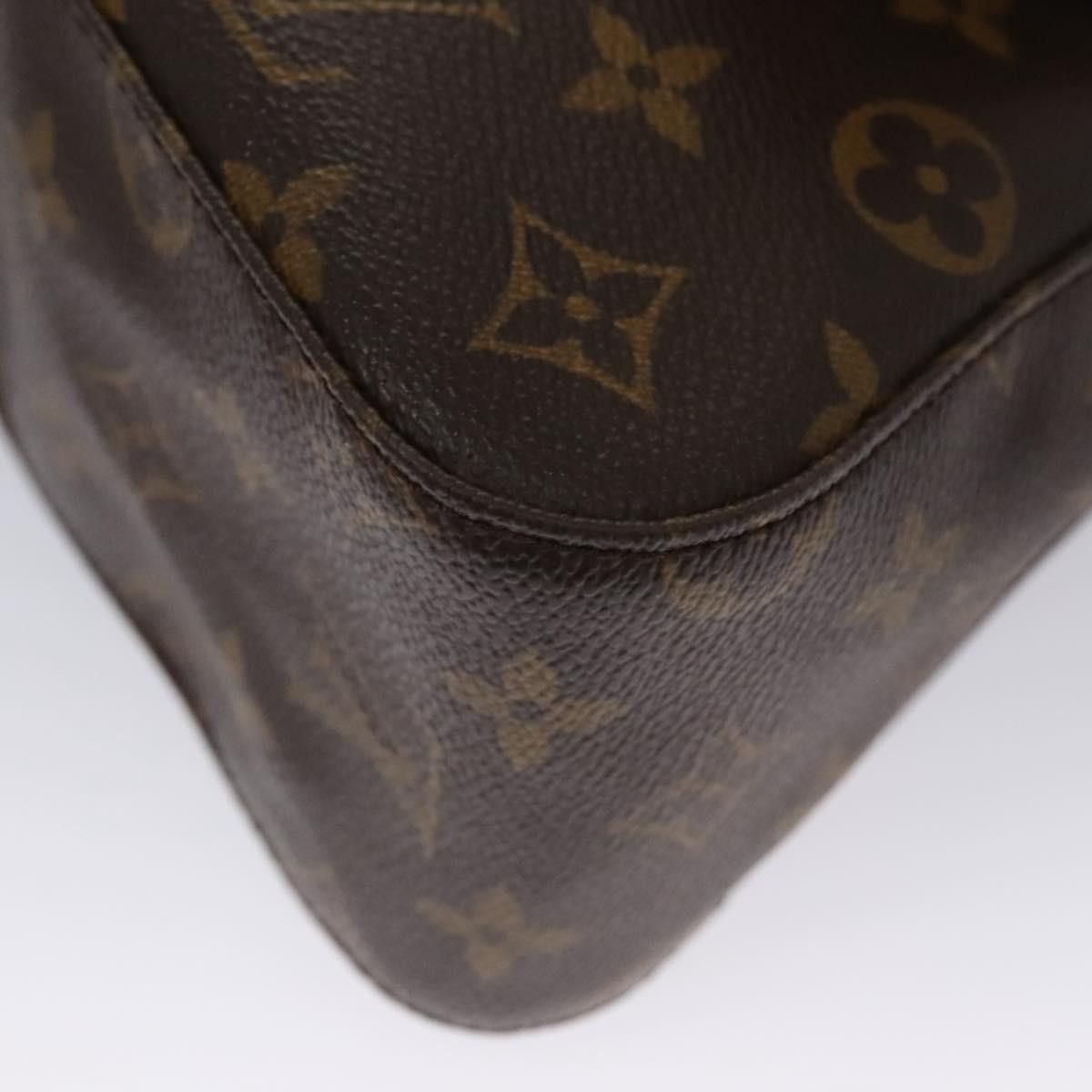 Louis Vuitton Mini Looping Brown Canvas Shoulder Bag (Pre-Owned) Size ONE SIZE - 8 Thumbnail