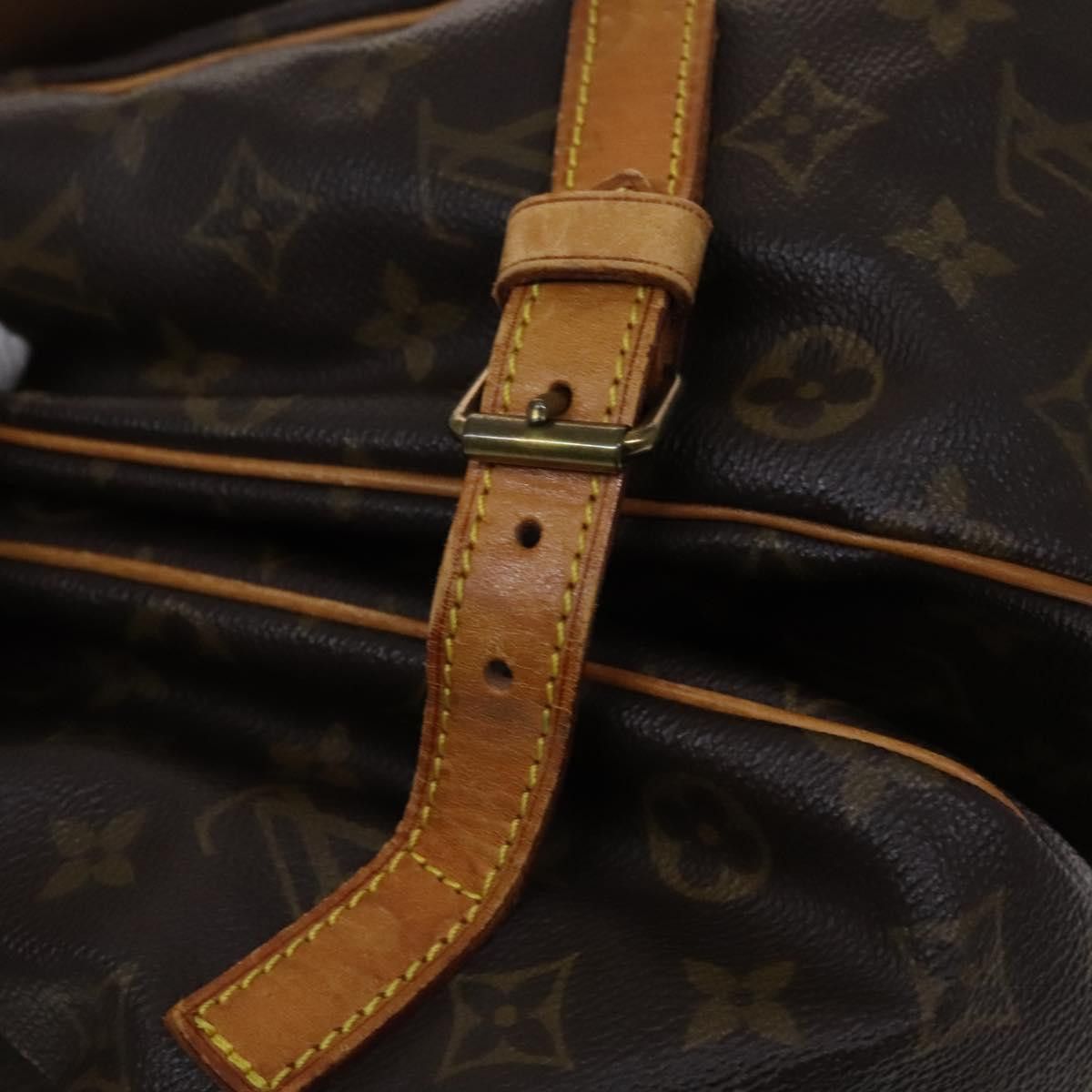 Louis Vuitton Saumur 35 Brown Canvas Shoulder Bag (Pre-Owned) Size ONE SIZE - 12 Thumbnail