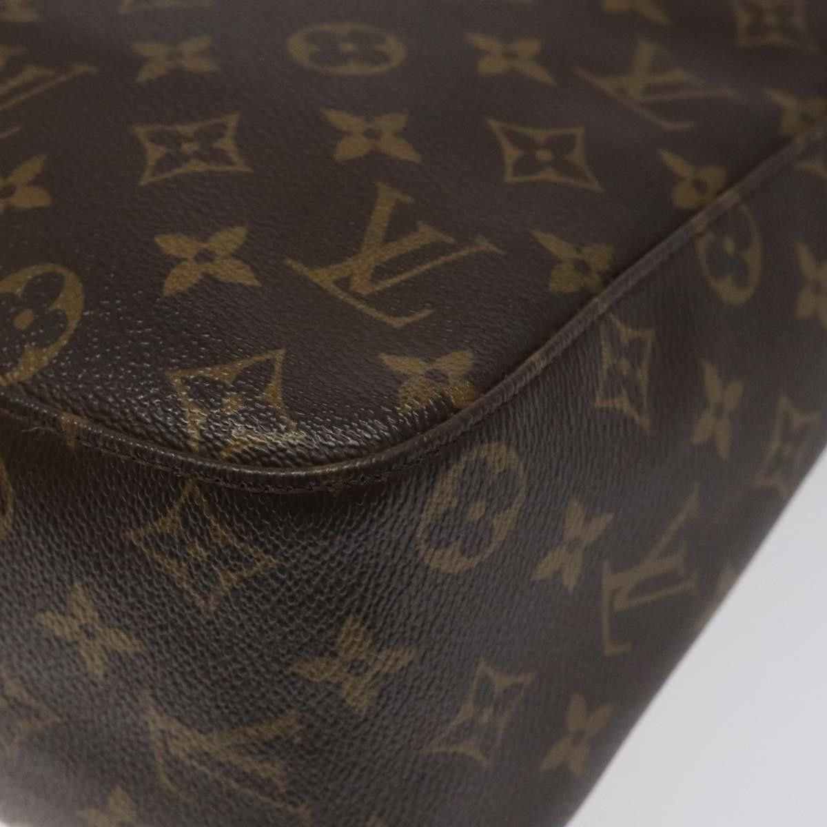 Louis Vuitton Looping Gm Brown Canvas Shoulder Bag (Pre-Owned) Size ONE SIZE - 10 Thumbnail