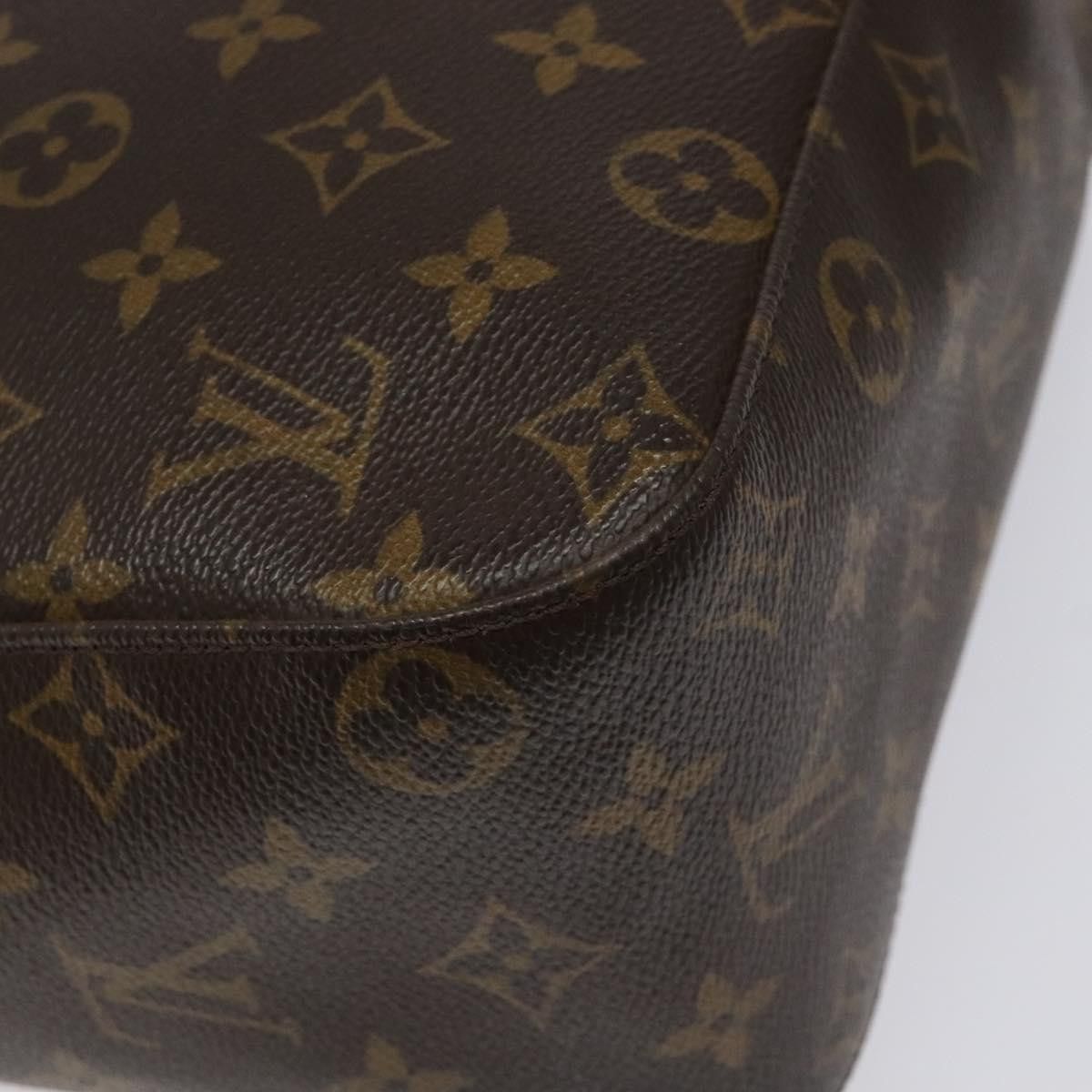 Louis Vuitton Looping Gm Brown Canvas Shoulder Bag (Pre-Owned) Size ONE SIZE - 11 Thumbnail