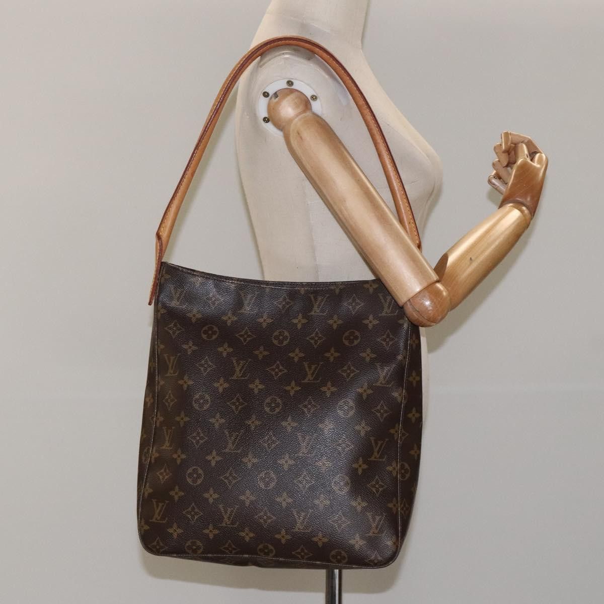 Louis Vuitton Looping Gm Brown Canvas Shoulder Bag (Pre-Owned) Size ONE SIZE - 18 Thumbnail