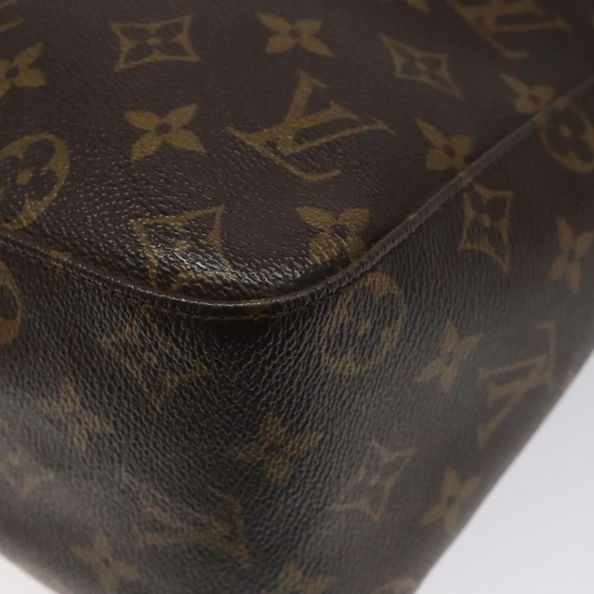 Louis Vuitton Looping Gm Brown Canvas Shoulder Bag (Pre-Owned) Size ONE SIZE - 8 Thumbnail