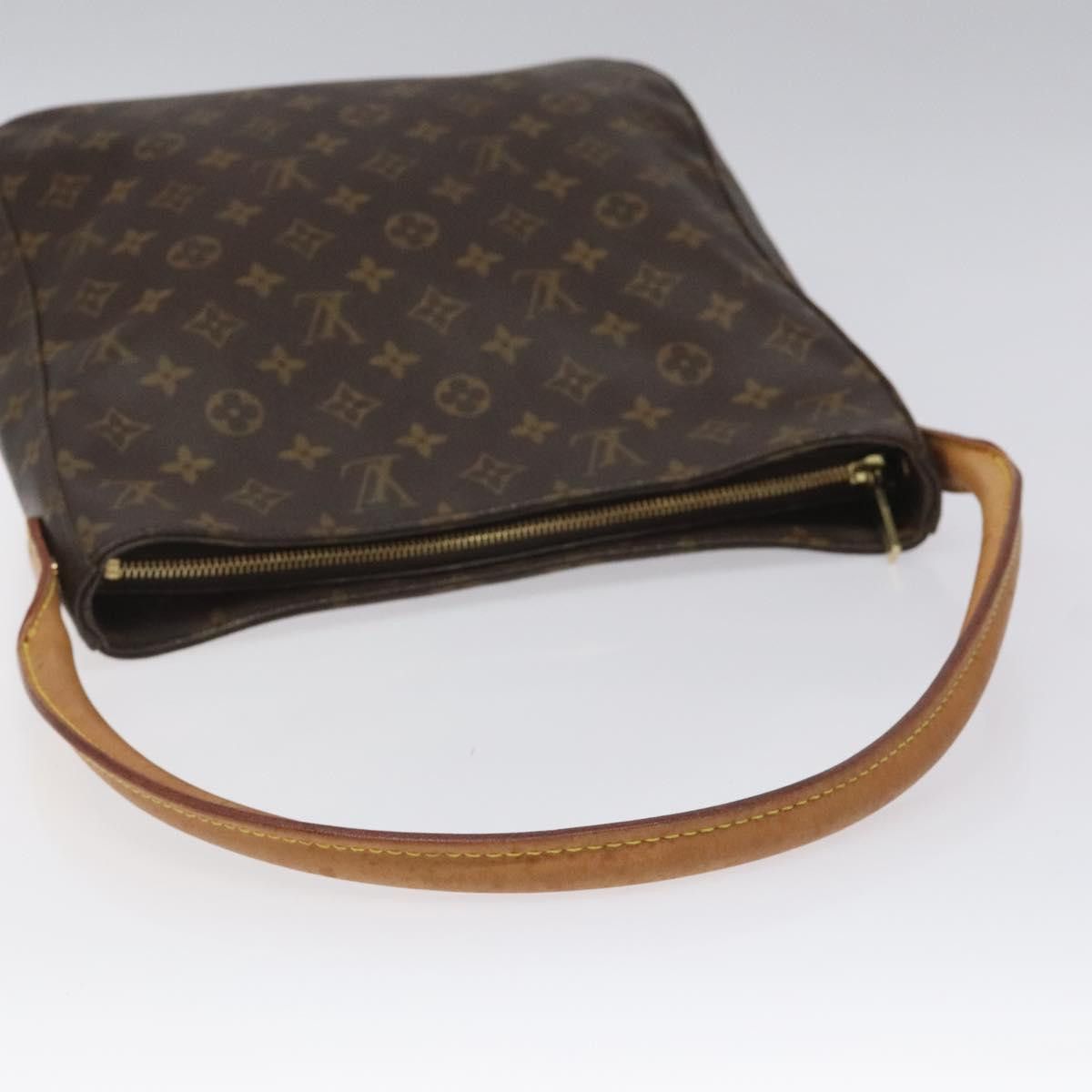 Louis Vuitton Looping Gm Brown Canvas Shoulder Bag (Pre-Owned) Size ONE SIZE - 5 Thumbnail
