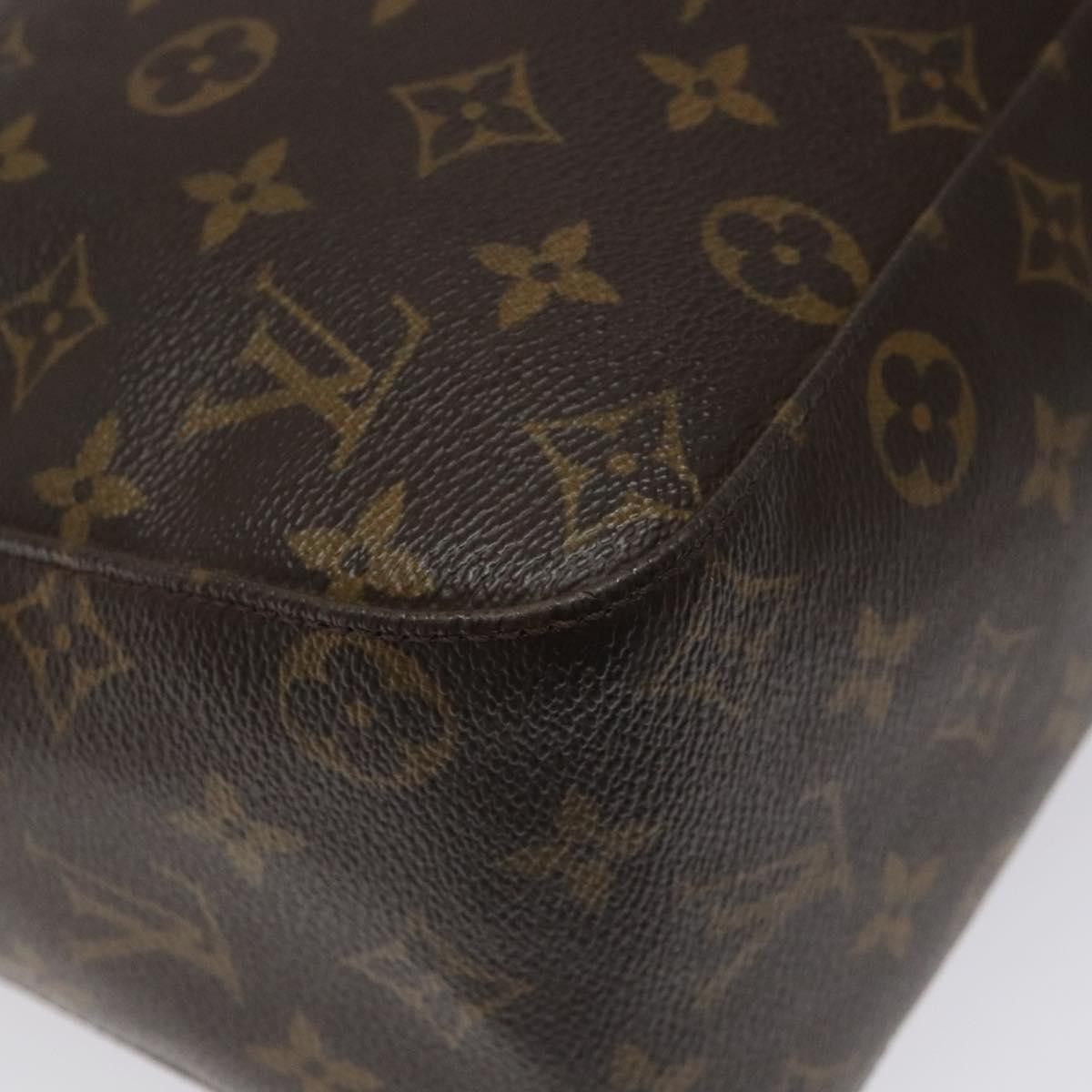 Louis Vuitton Looping Gm Brown Canvas Shoulder Bag (Pre-Owned) Size ONE SIZE - 9 Thumbnail