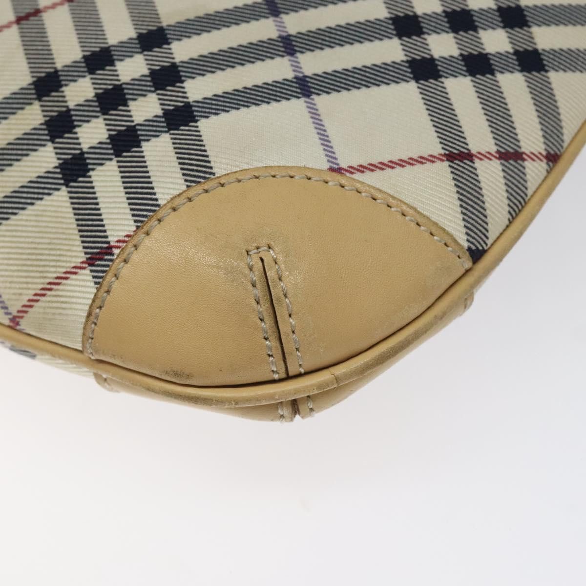 Burberry Nova Check Beige Synthetic Shoulder Bag (Pre-Owned) Size ONE SIZE - 7 Thumbnail
