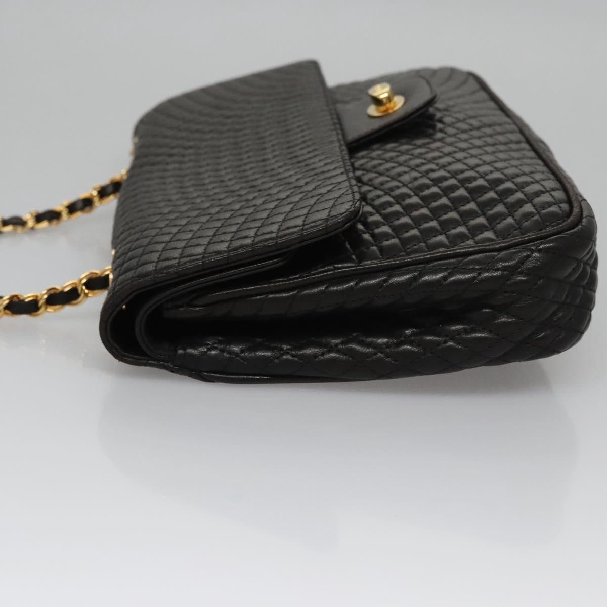 Bally Black Leather Shoulder Bag (Pre-Owned) Size ONE SIZE - 4 Thumbnail