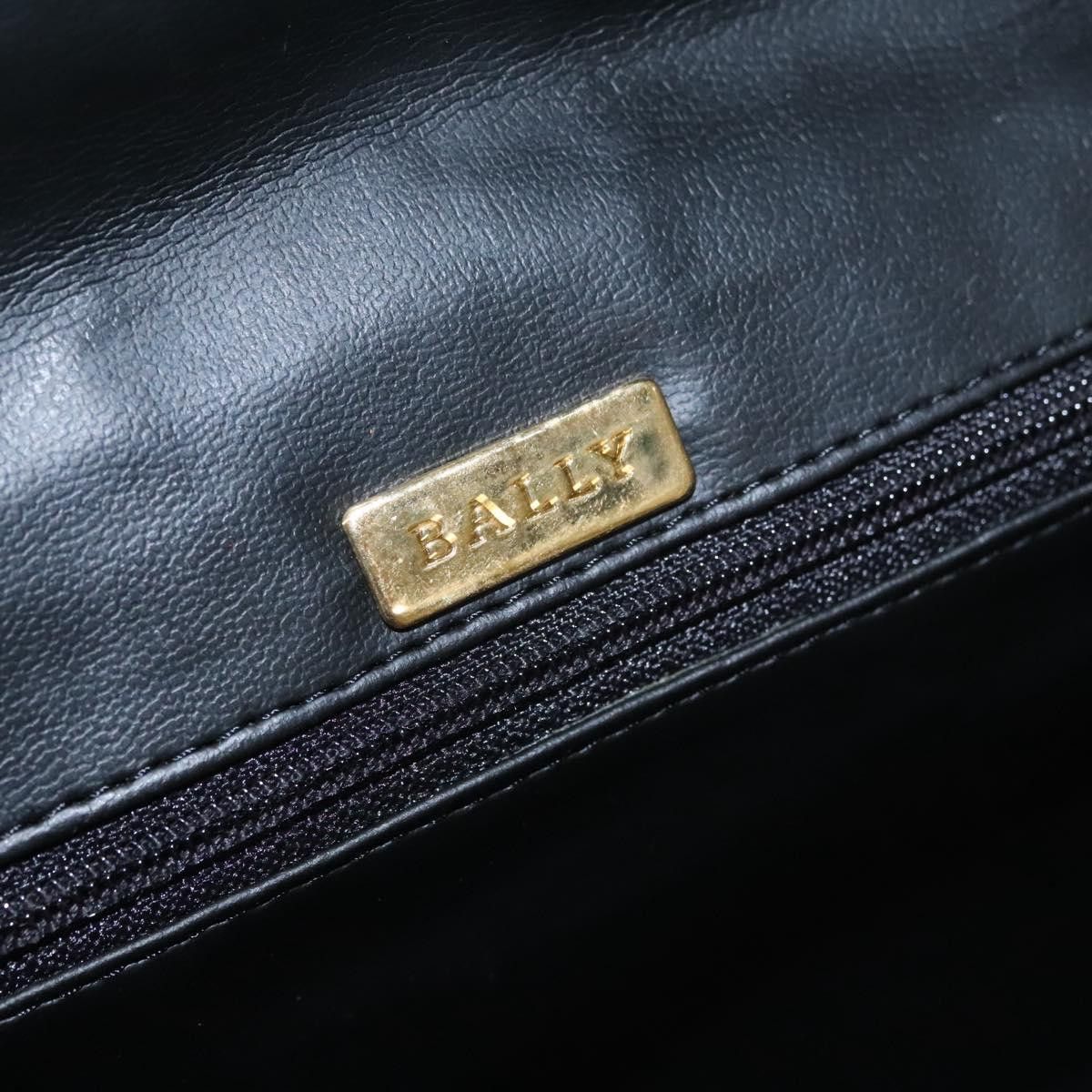 Bally Black Leather Shoulder Bag (Pre-Owned) Size ONE SIZE - 10 Thumbnail