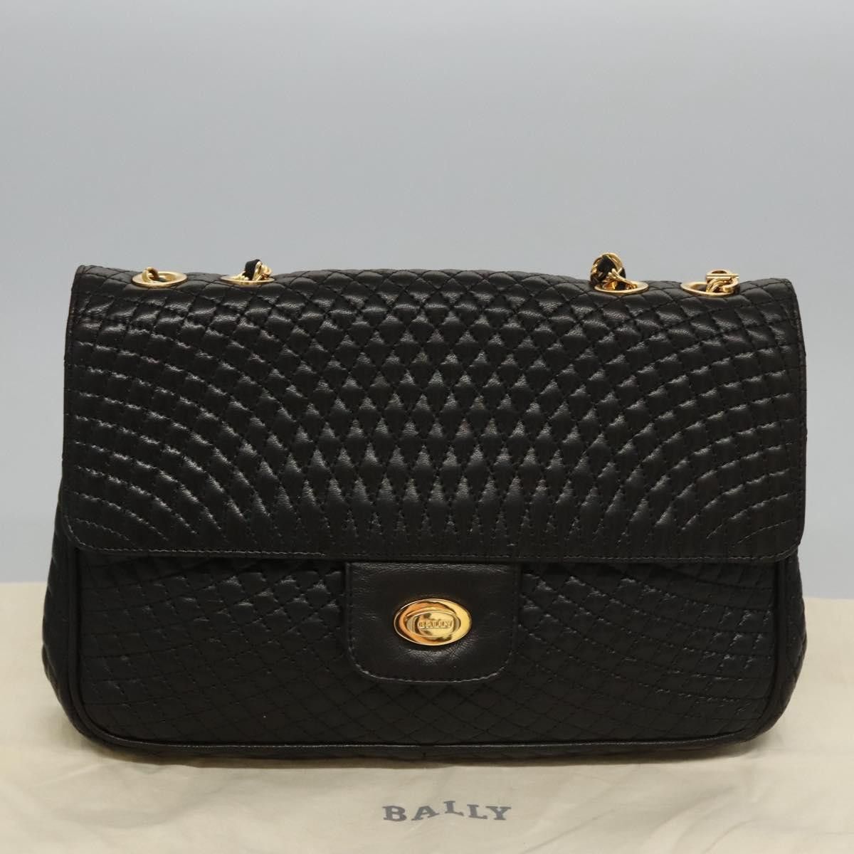 Bally Black Leather Shoulder Bag (Pre-Owned) Size ONE SIZE - 11 Thumbnail