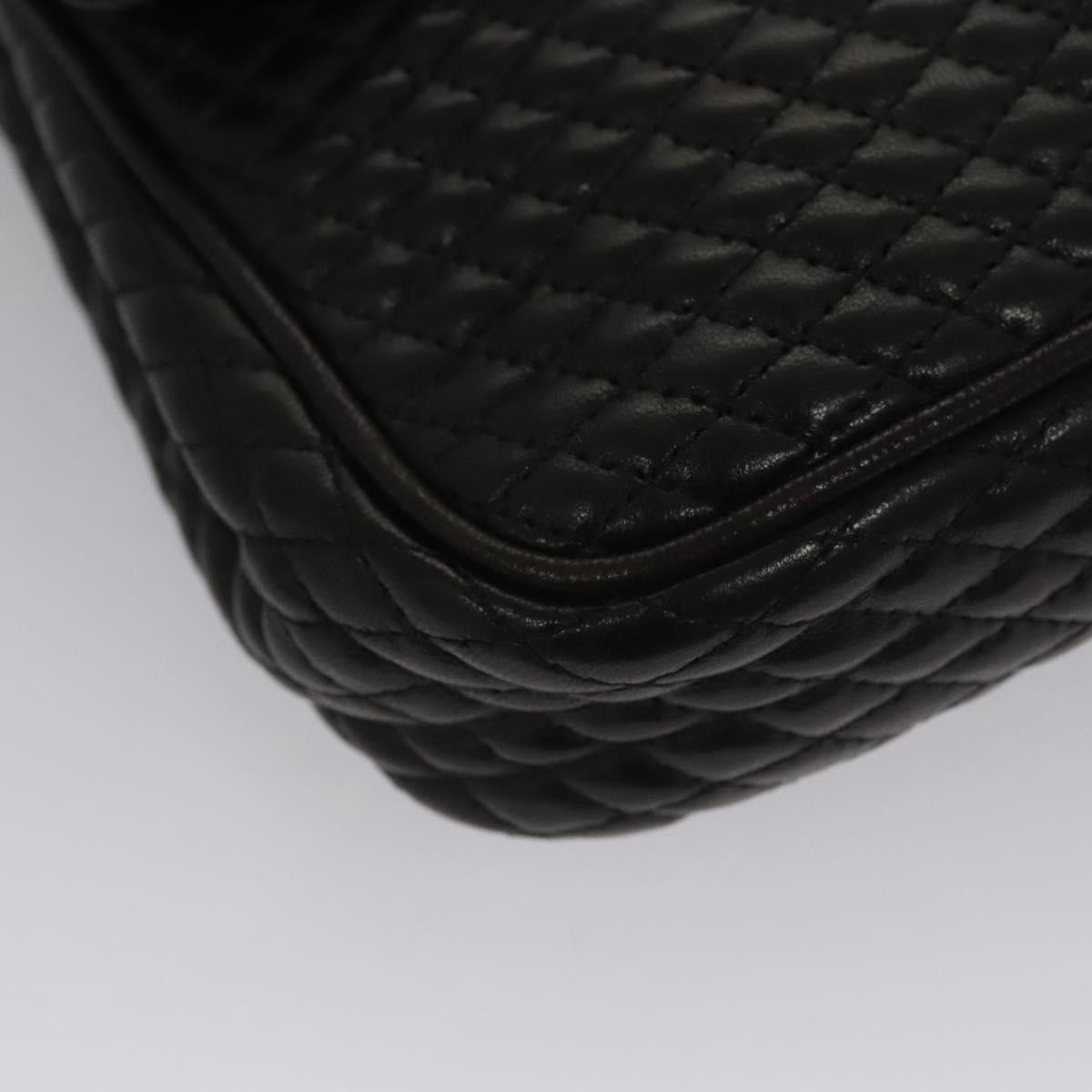 Bally Black Leather Shoulder Bag (Pre-Owned) Size ONE SIZE - 13 Thumbnail
