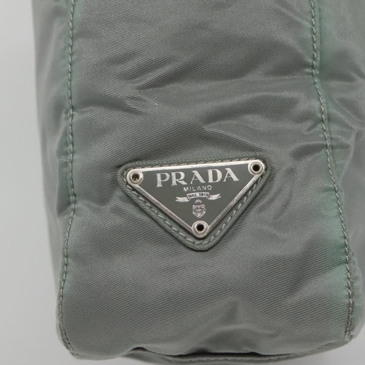 Prada Re-Nylon Grey Synthetic Tote Bag (Pre-Owned) Size ONE SIZE - 13 Thumbnail