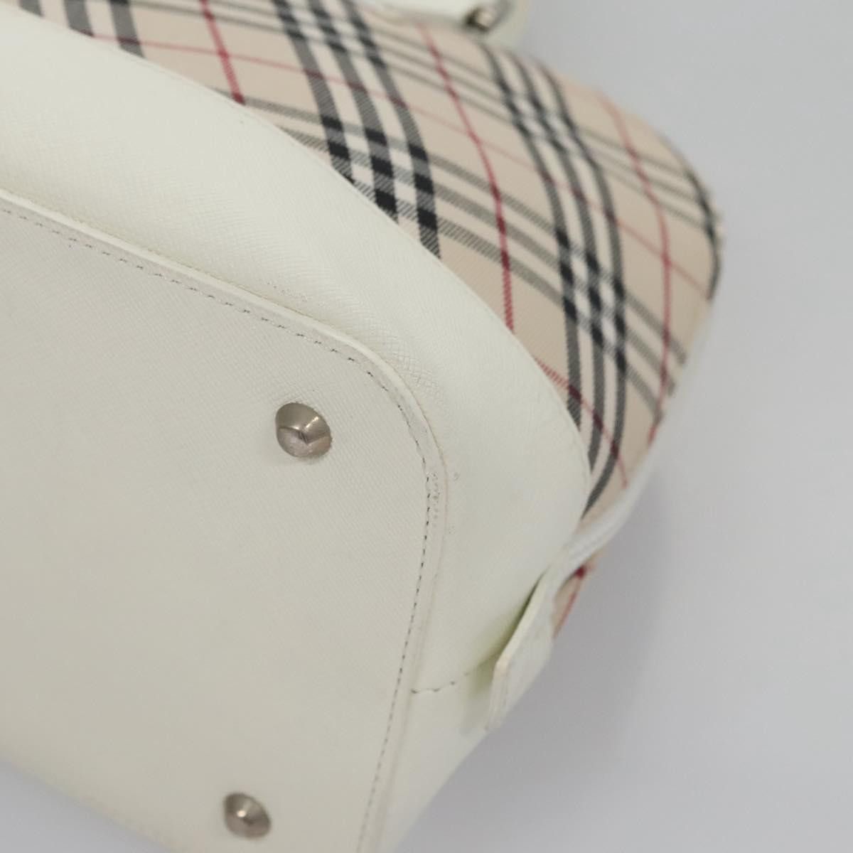 Burberry Nova Check Beige Canvas Handbag (Pre-Owned) Size ONE SIZE - 10 Thumbnail