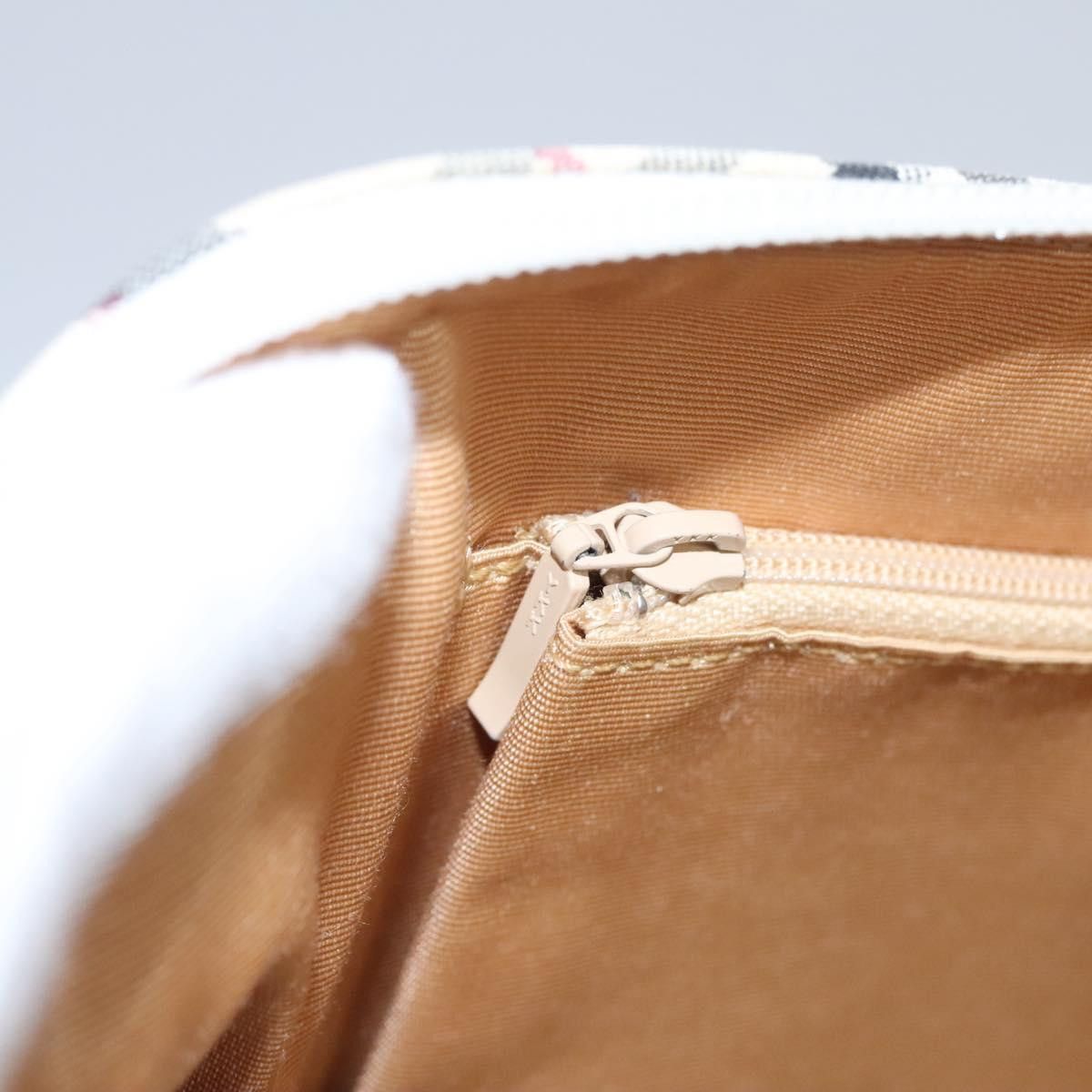Burberry Nova Check Beige Canvas Handbag (Pre-Owned) Size ONE SIZE - 13 Thumbnail
