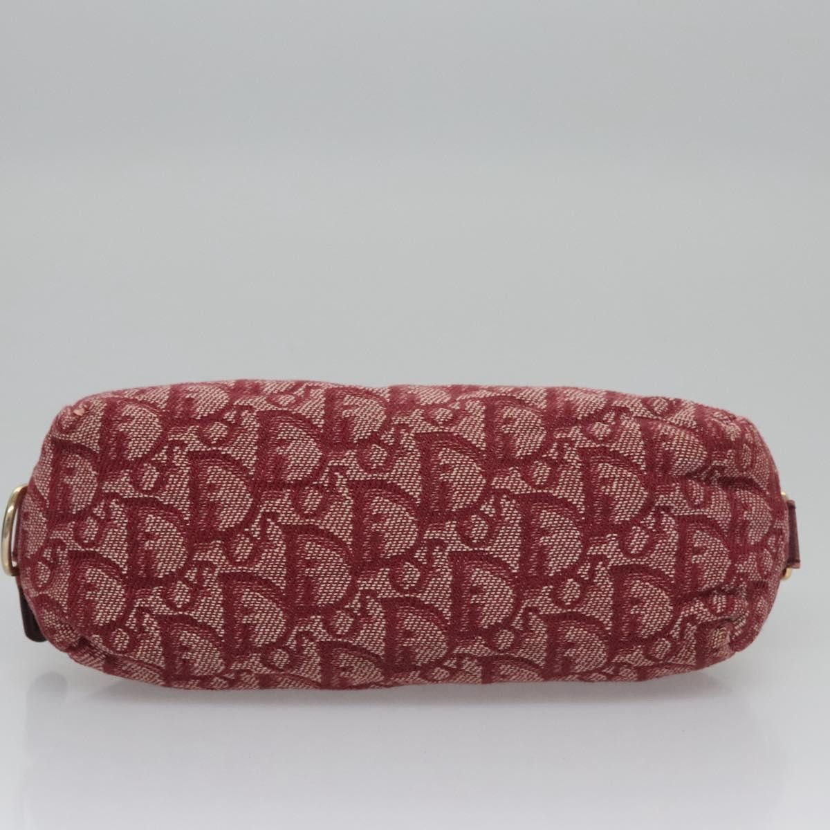 Dior Trotter Red Canvas Clutch Bag (Pre-Owned) Size ONE SIZE - 15 Thumbnail