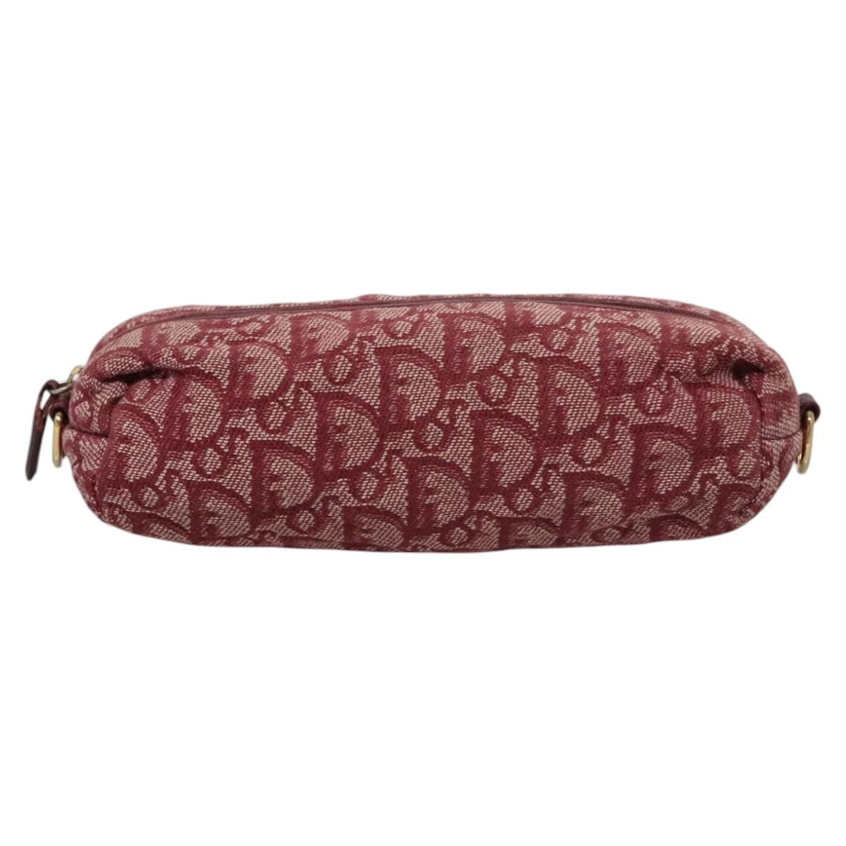 Dior Trotter Red Canvas Clutch Bag (Pre-Owned) Size ONE SIZE - 2 Thumbnail
