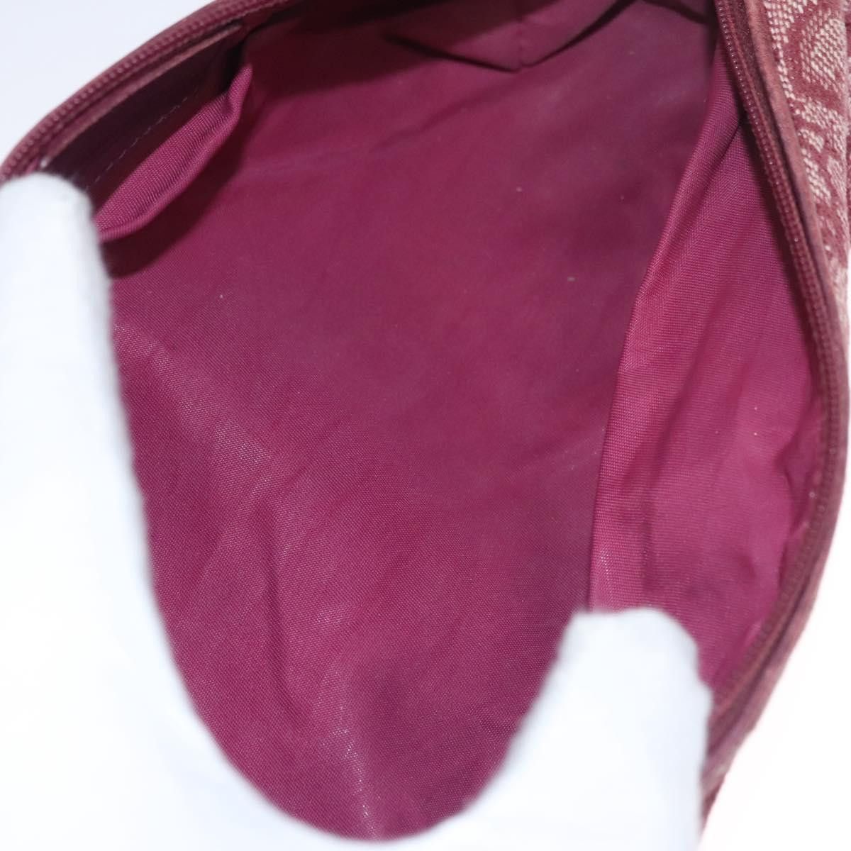 Dior Trotter Red Canvas Clutch Bag (Pre-Owned) Size ONE SIZE - 10 Thumbnail
