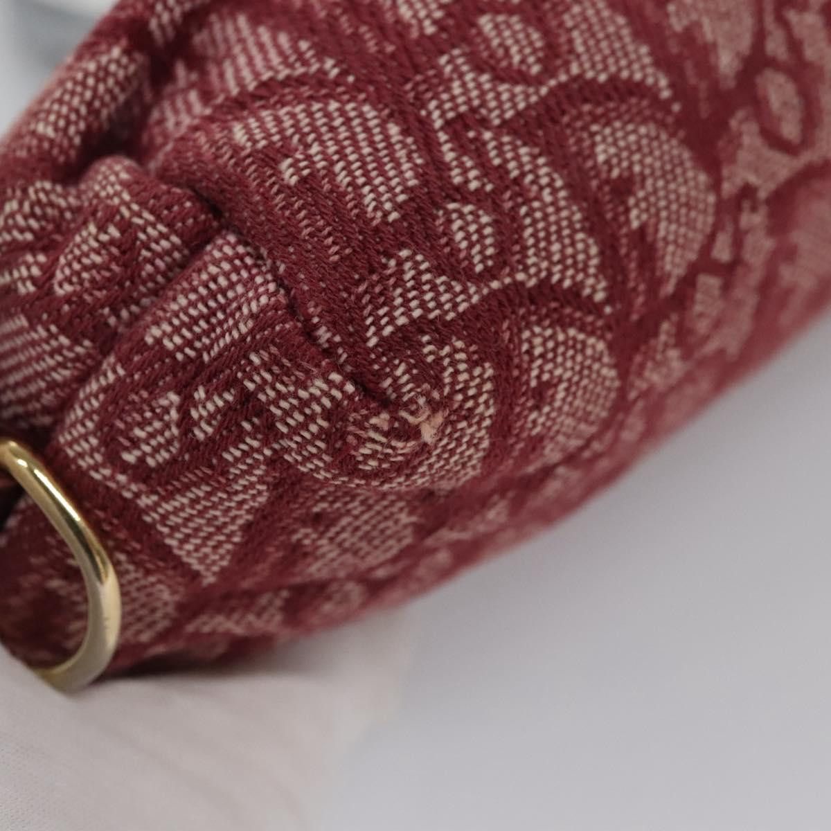 Dior Trotter Red Canvas Clutch Bag (Pre-Owned) Size ONE SIZE - 7 Thumbnail
