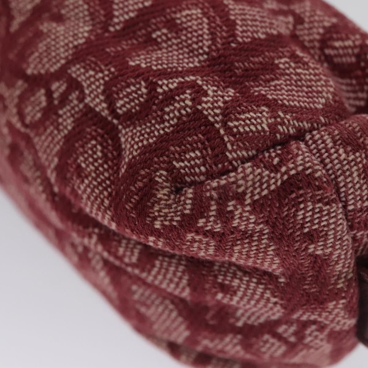 Dior Trotter Red Canvas Clutch Bag (Pre-Owned) Size ONE SIZE - 5 Thumbnail