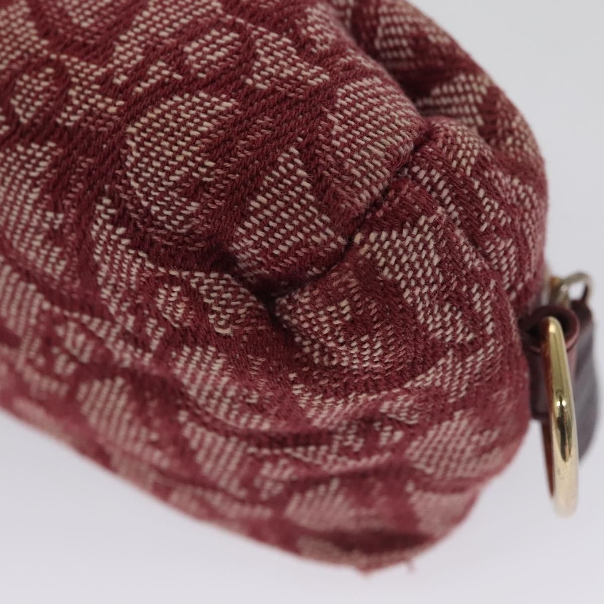 Dior Trotter Red Canvas Clutch Bag (Pre-Owned) Size ONE SIZE - 8 Thumbnail
