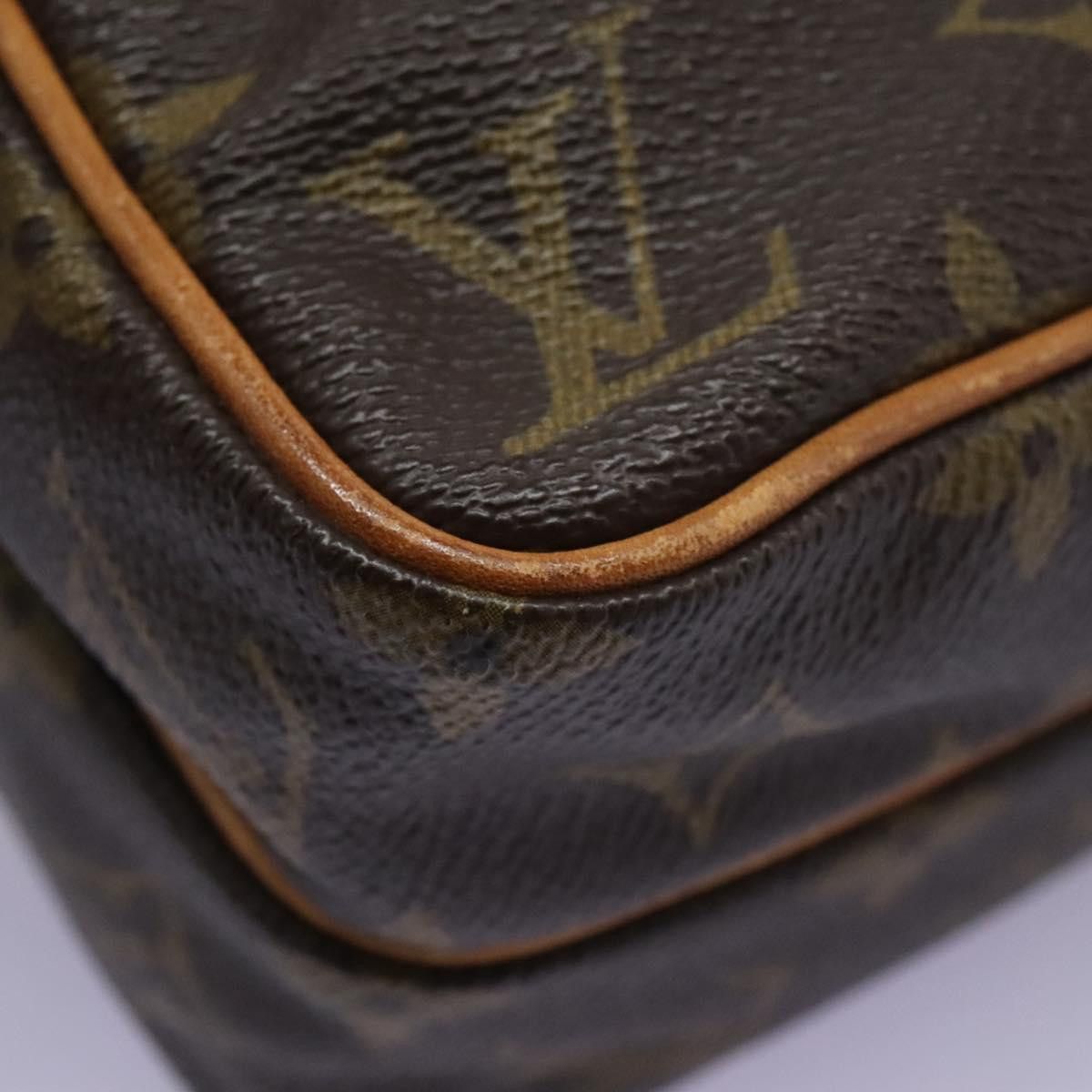 Louis Vuitton Mini Amazone Brown Canvas Shoulder Bag (Pre-Owned) Size ONE SIZE - 12 Thumbnail