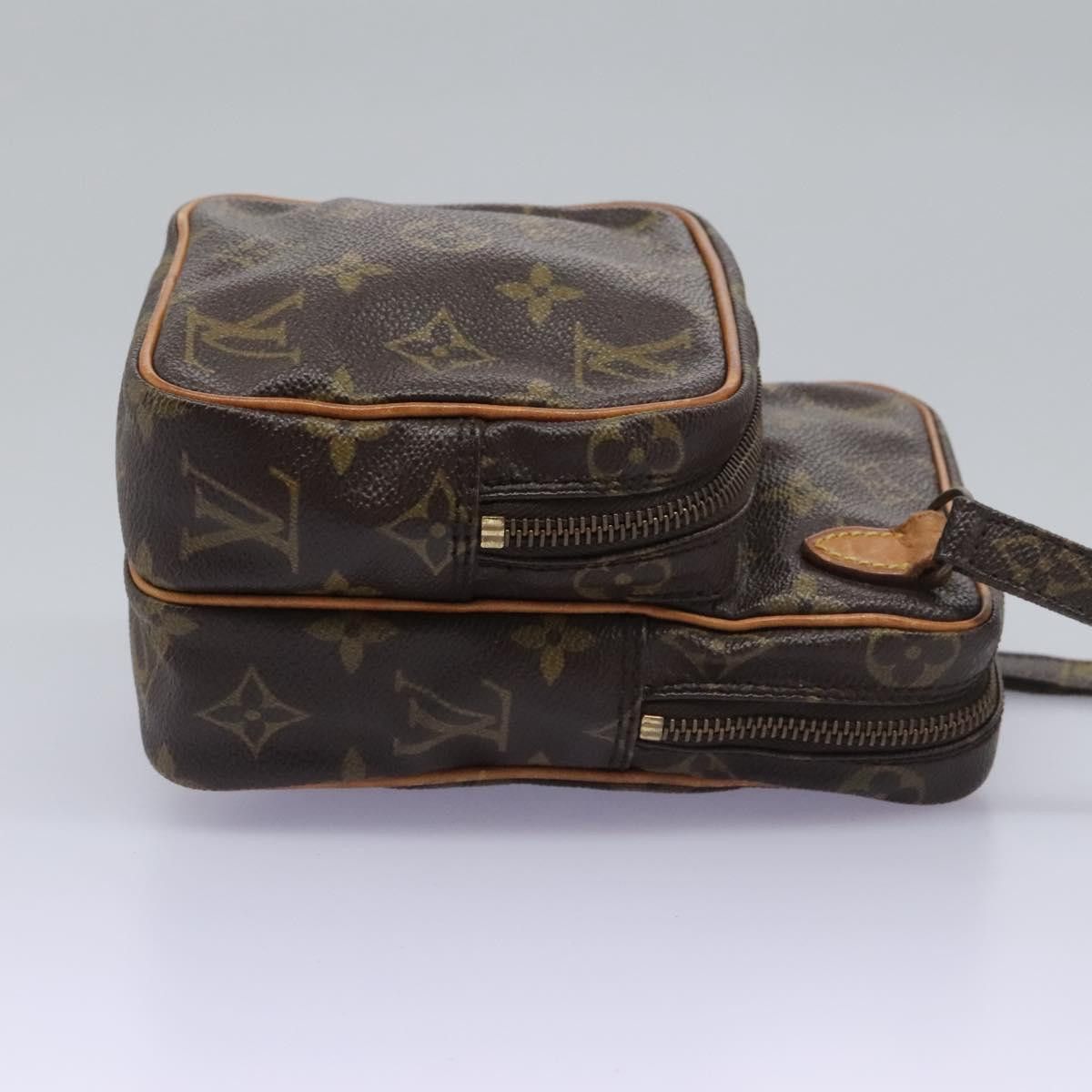 Louis Vuitton Mini Amazone Brown Canvas Shoulder Bag (Pre-Owned) Size ONE SIZE - 4 Thumbnail