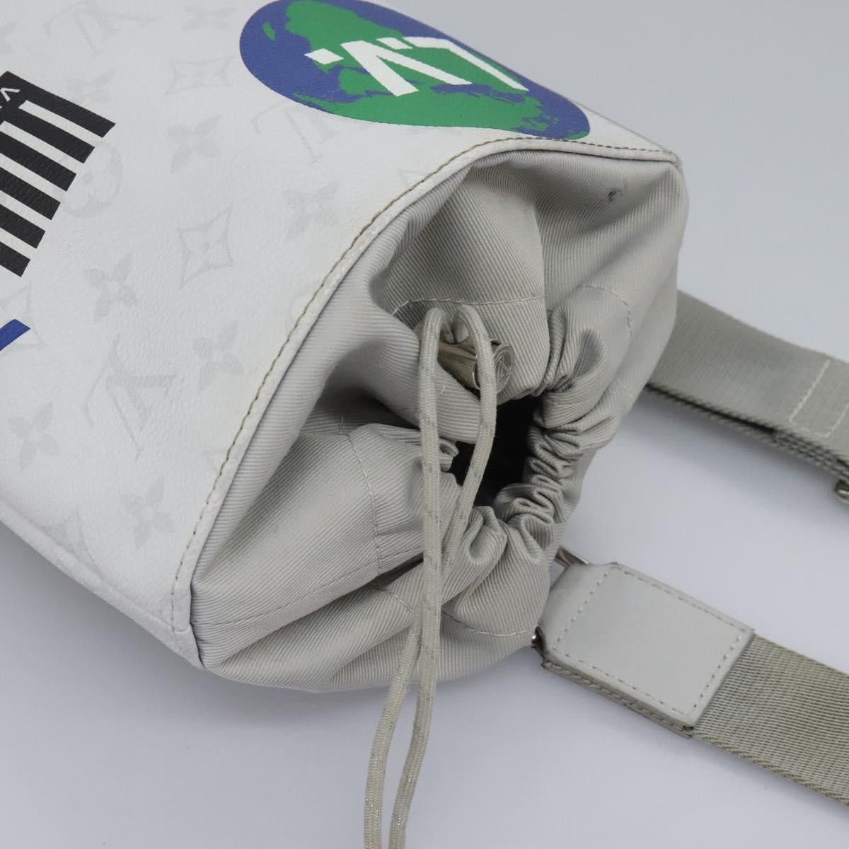 Louis Vuitton Chalk Sling White Canvas Shoulder Bag (Pre-Owned) Size ONE SIZE - 19 Thumbnail