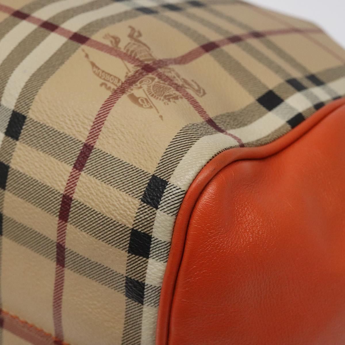 Burberry Nova Check Beige Canvas Tote Bag (Pre-Owned) Size ONE SIZE - 9 Thumbnail