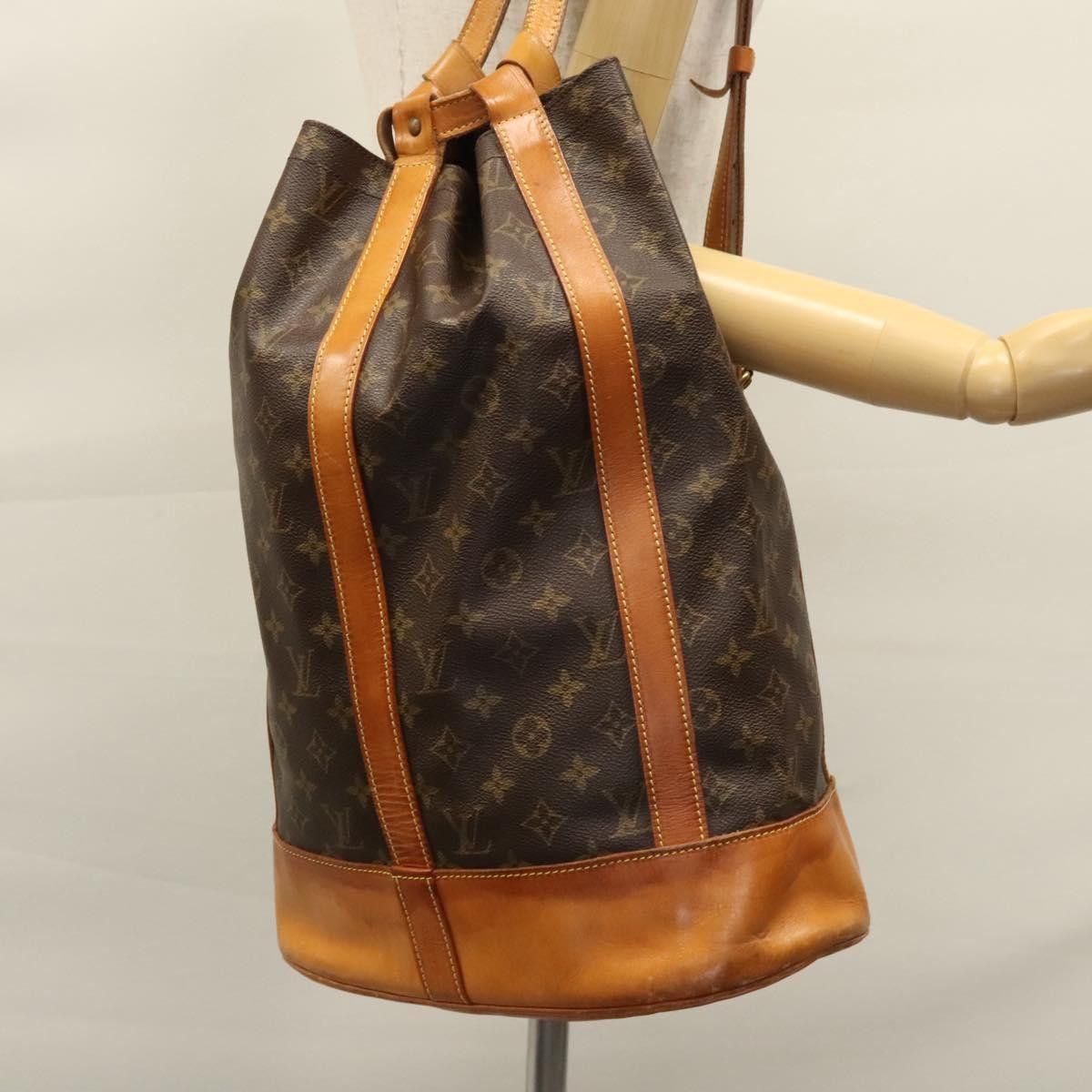 Louis Vuitton Randonnée Brown Canvas Shoulder Bag (Pre-Owned) Size ONE SIZE - 15 Thumbnail