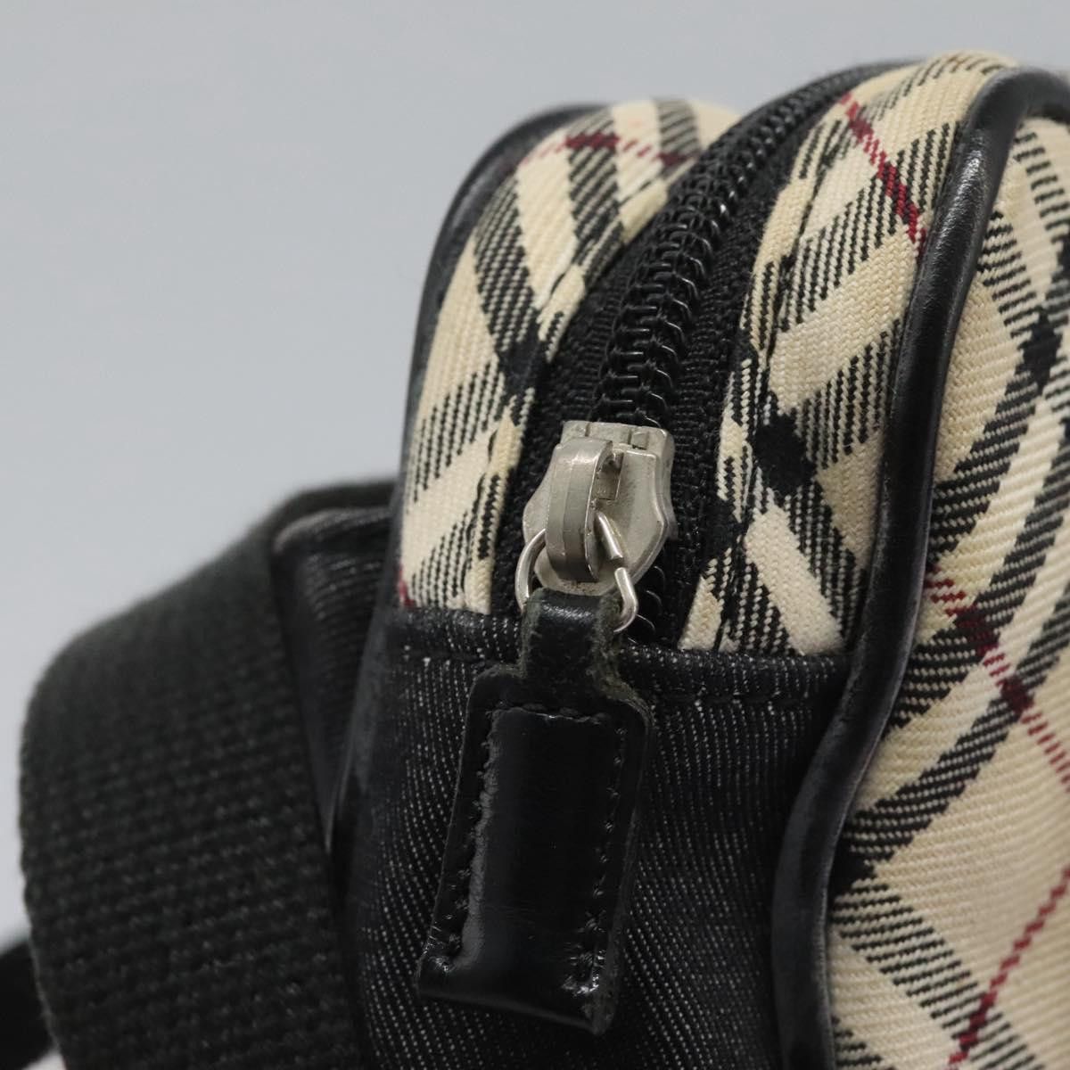Burberry Nova Check Beige Canvas Shoulder Bag (Pre-Owned) Size ONE SIZE - 8 Thumbnail