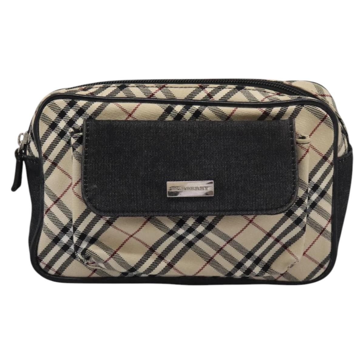 Burberry Nova Check Beige Canvas Shoulder Bag (Pre-Owned) Size ONE SIZE - 15 Thumbnail