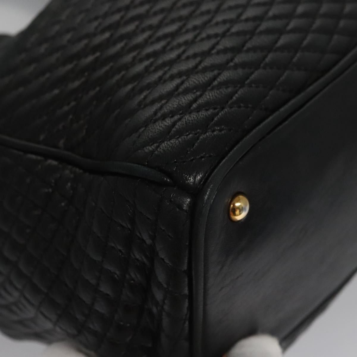 Bally Black Leather Tote Bag (Pre-Owned) Size ONE SIZE - 7 Thumbnail