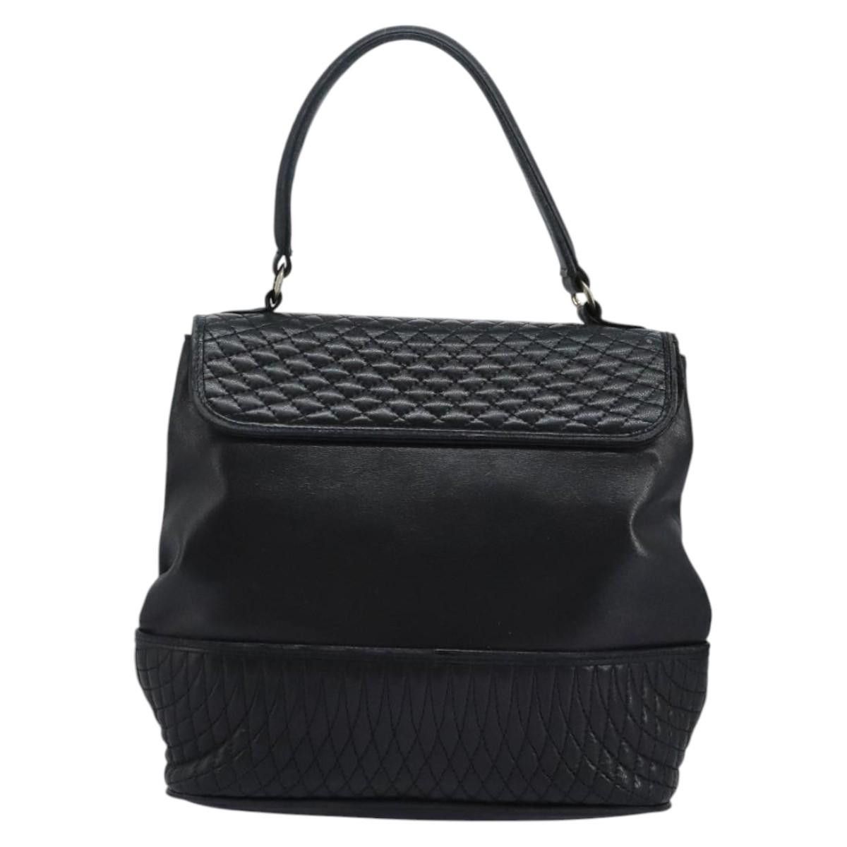 Bally Black Leather Handbag (Pre-Owned) Size ONE SIZE - 2 Thumbnail