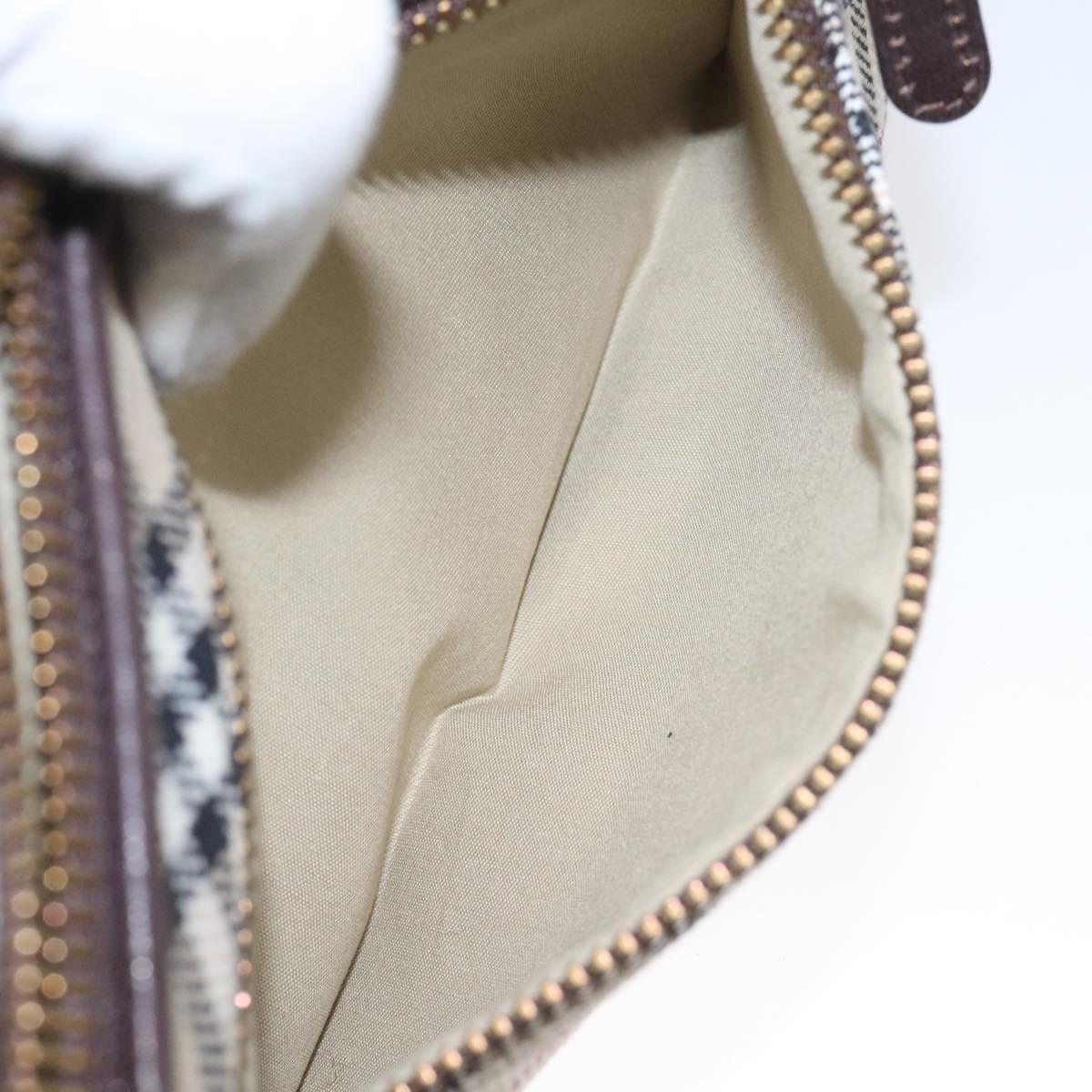 Burberry Nova Check Beige Canvas Clutch Bag (Pre-Owned) Size ONE SIZE - 15 Thumbnail