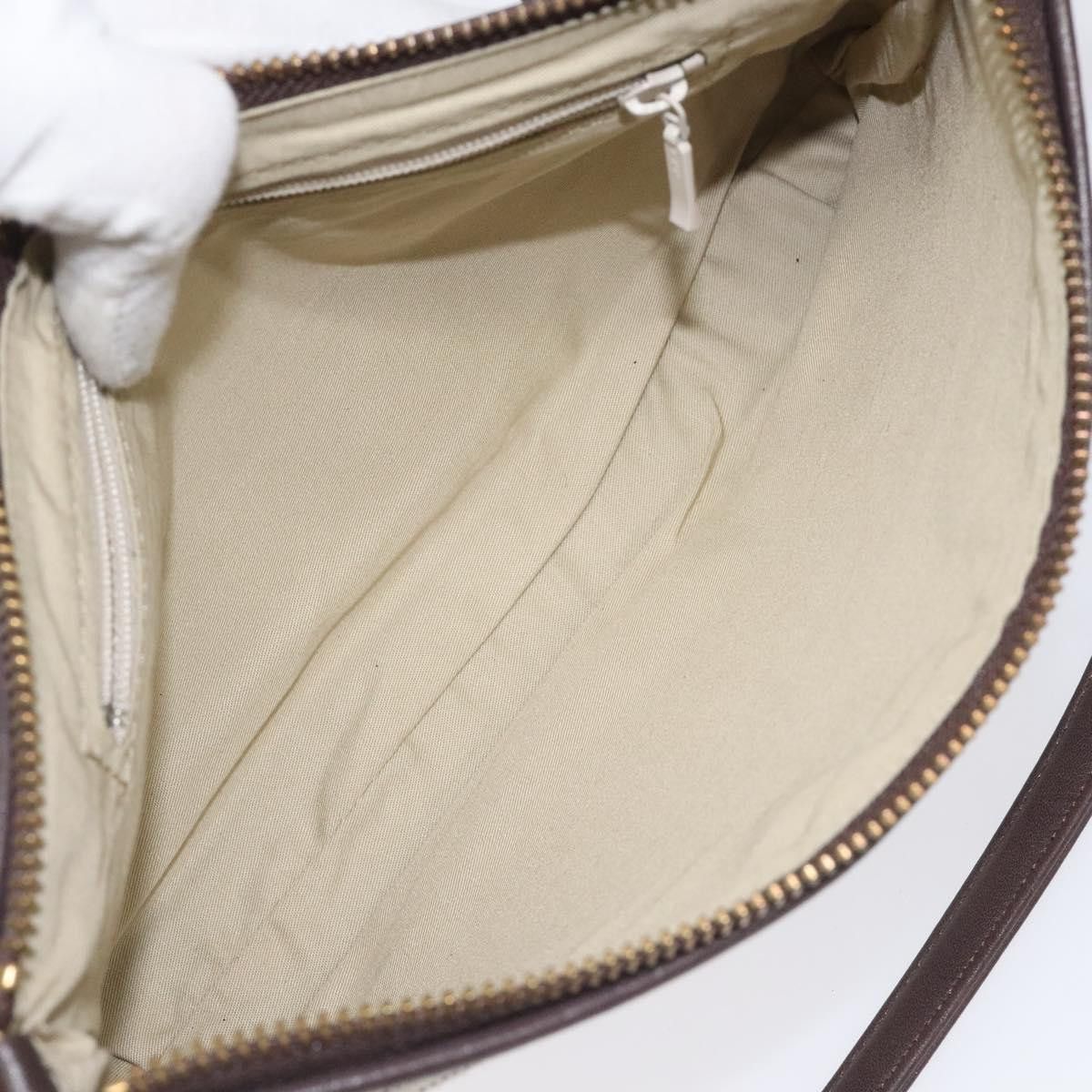 Burberry Nova Check Beige Canvas Clutch Bag (Pre-Owned) Size ONE SIZE - 9 Thumbnail