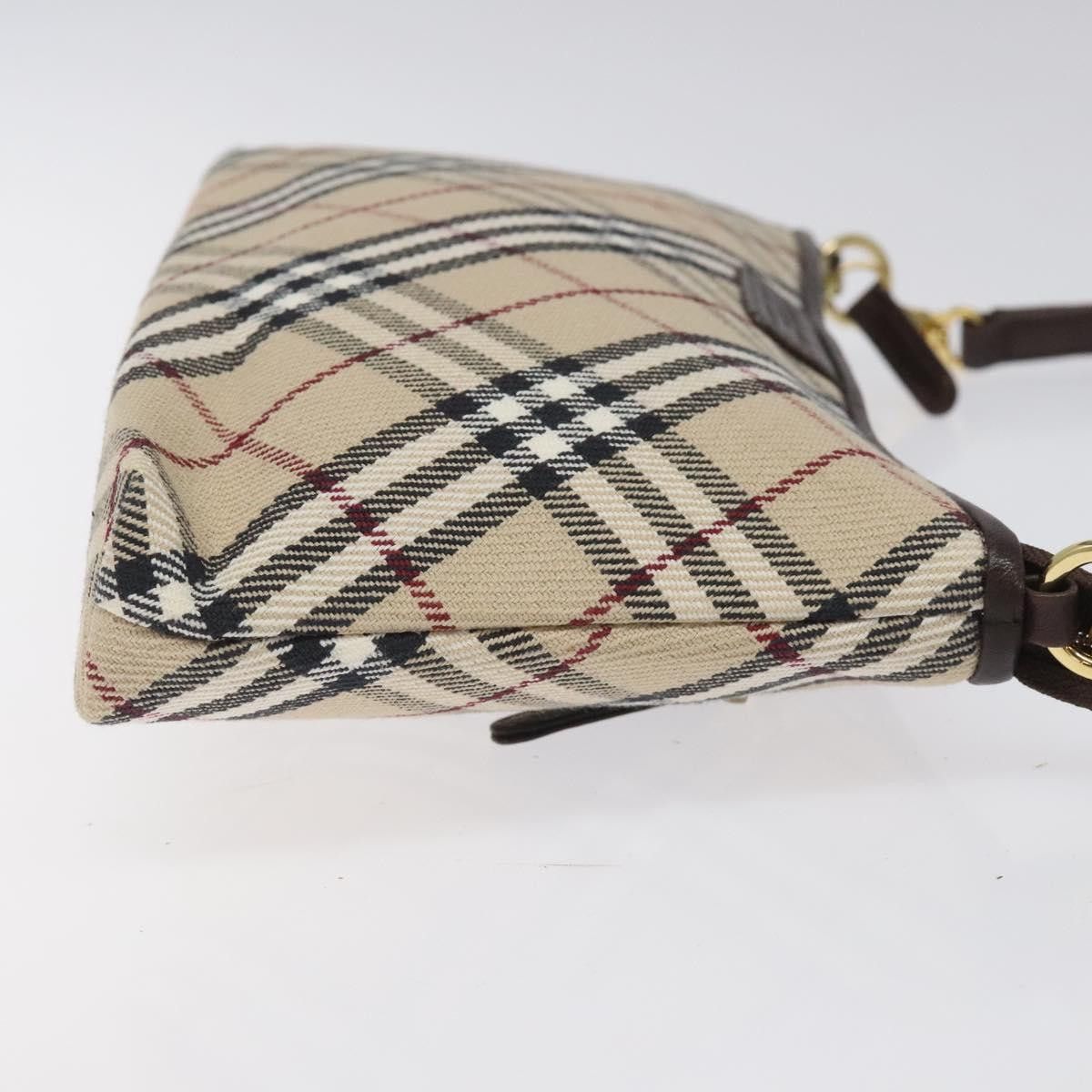 Burberry Nova Check Beige Canvas Clutch Bag (Pre-Owned) Size ONE SIZE - 3 Thumbnail