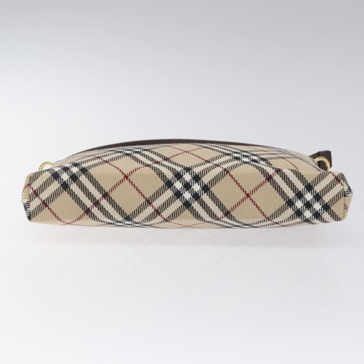 Burberry Nova Check Beige Canvas Clutch Bag (Pre-Owned) Size ONE SIZE - 6 Thumbnail