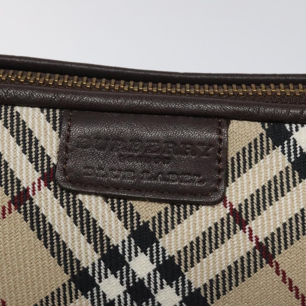 Burberry Nova Check Beige Canvas Clutch Bag (Pre-Owned) Size ONE SIZE - 10 Thumbnail