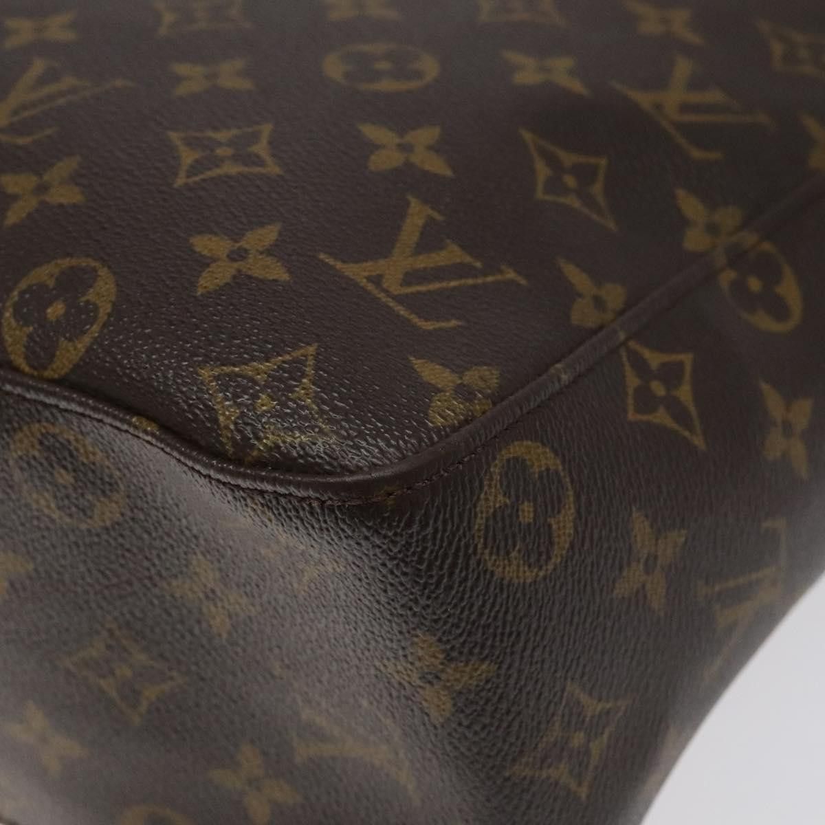 Louis Vuitton Looping Gm Brown Canvas Shoulder Bag (Pre-Owned) Size ONE SIZE - 8 Thumbnail