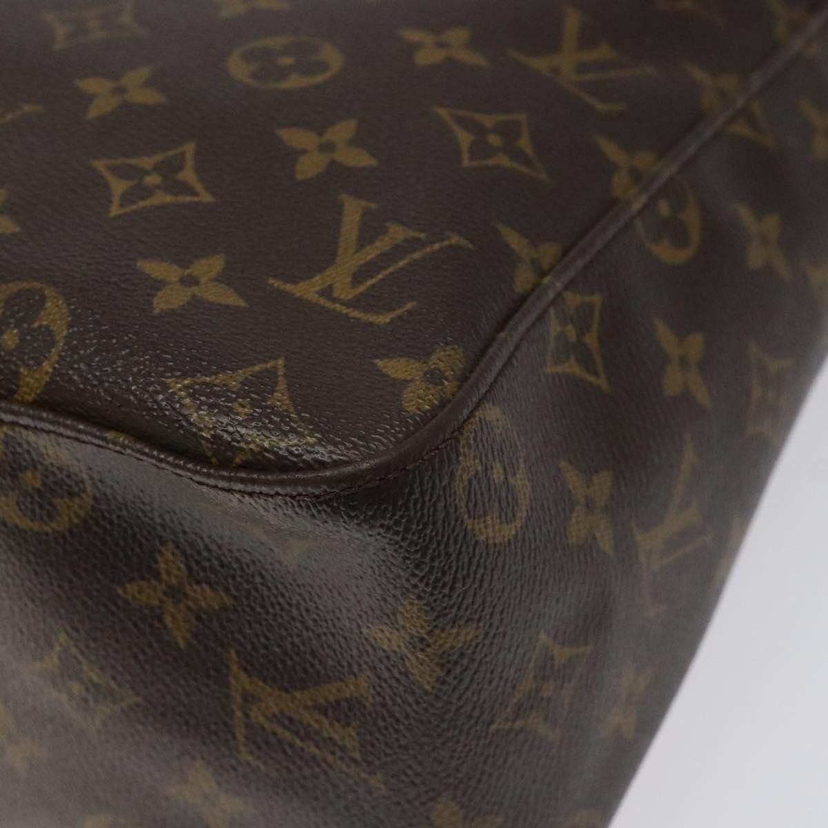 Louis Vuitton Looping Gm Brown Canvas Shoulder Bag (Pre-Owned) Size ONE SIZE - 10 Thumbnail