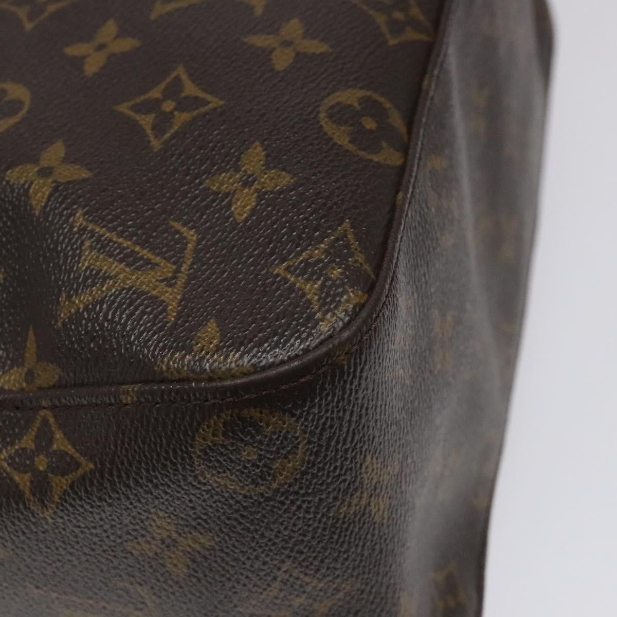 Louis Vuitton Looping Gm Brown Canvas Shoulder Bag (Pre-Owned) Size ONE SIZE - 9 Thumbnail