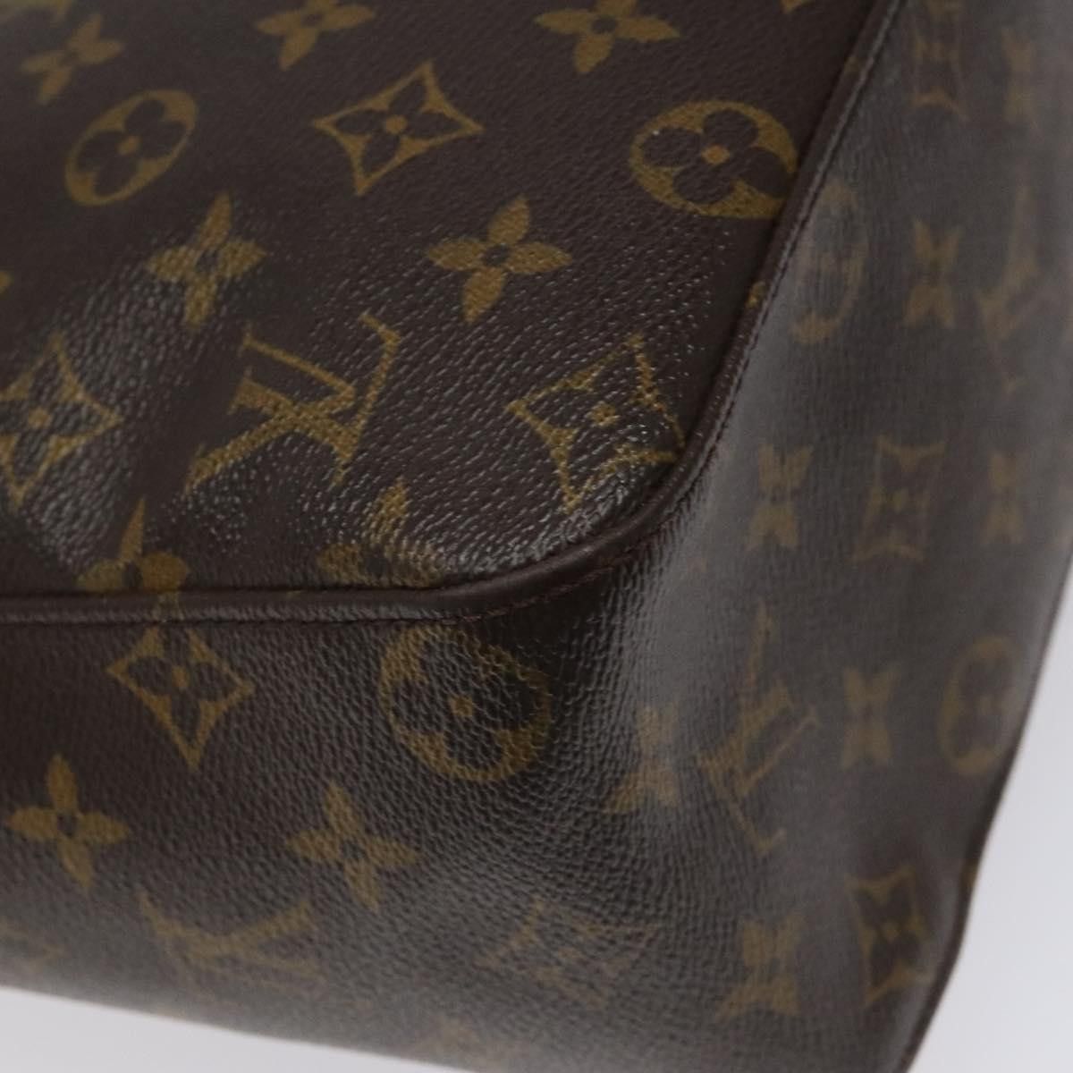 Louis Vuitton Looping Gm Brown Canvas Shoulder Bag (Pre-Owned) Size ONE SIZE - 11 Thumbnail