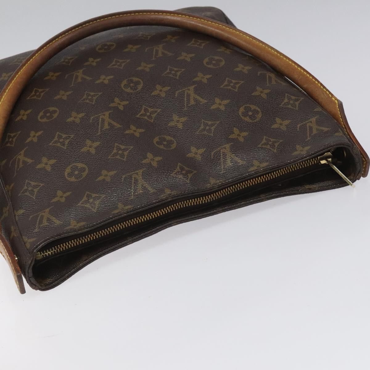 Louis Vuitton Looping Gm Brown Canvas Shoulder Bag (Pre-Owned) Size ONE SIZE - 13 Thumbnail