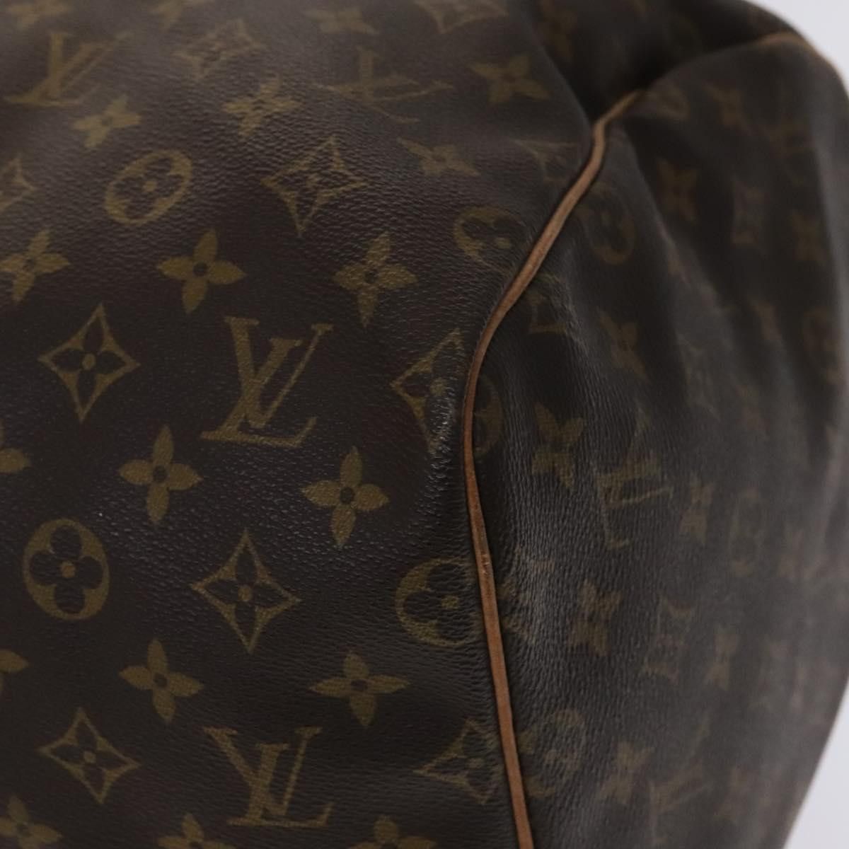 Louis Vuitton Keepall 55 Brown Canvas Travel Bag (Pre-Owned) Size ONE SIZE - 7 Thumbnail