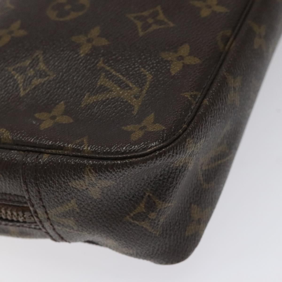 Louis Vuitton Truth Toilette 23 Brown Canvas Clutch Bag (Pre-Owned) Size ONE SIZE - 7 Thumbnail