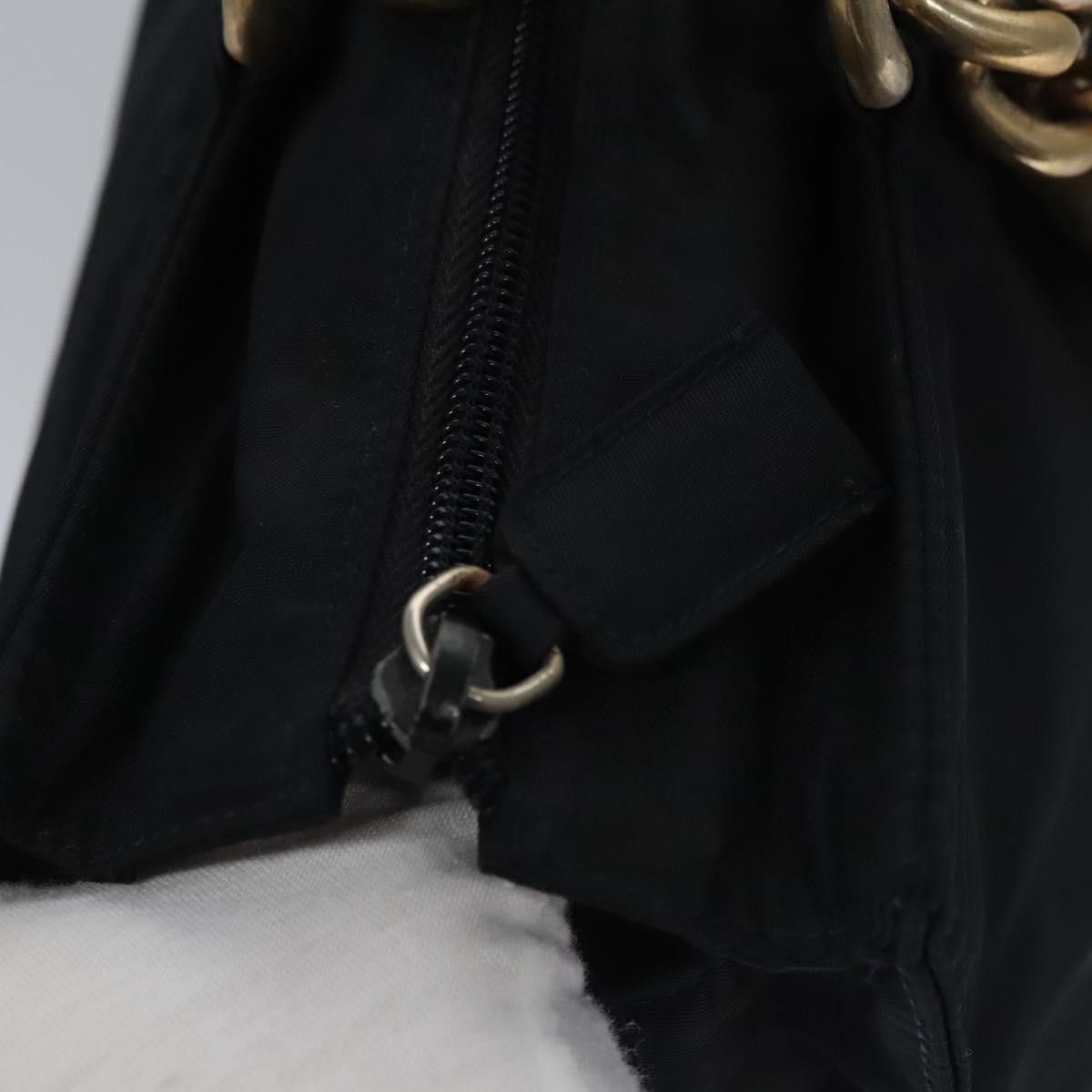 Prada Tessuto Metallo Black Synthetic Handbag (Pre-Owned) Size ONE SIZE - 13 Thumbnail