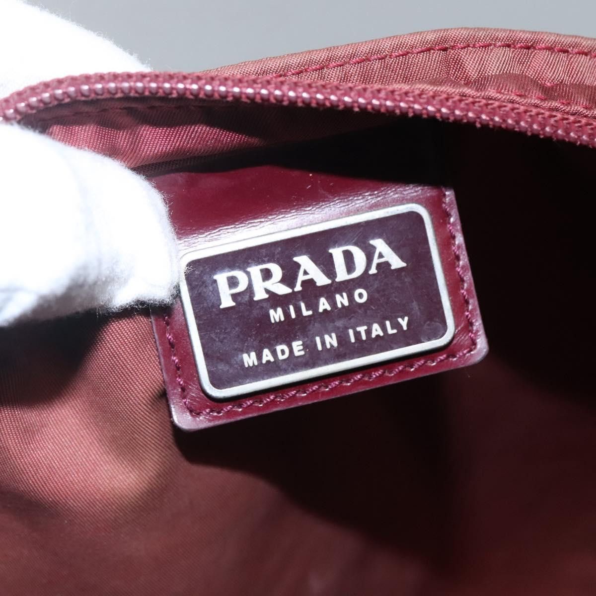 Prada Red Synthetic Shoulder Bag (Pre-Owned) Size ONE SIZE - 16 Thumbnail